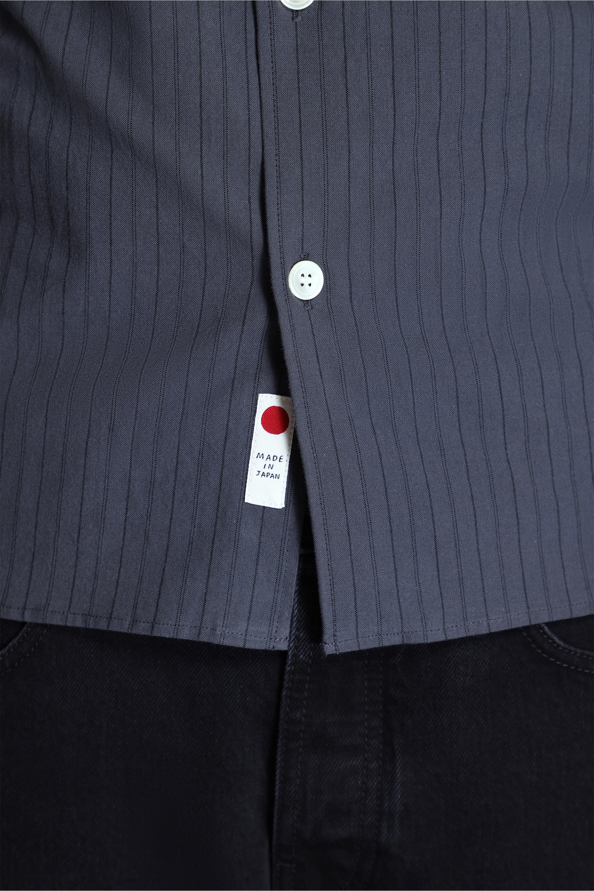 Another Shirt 4.0 JPN Small Dark Grey Stripe