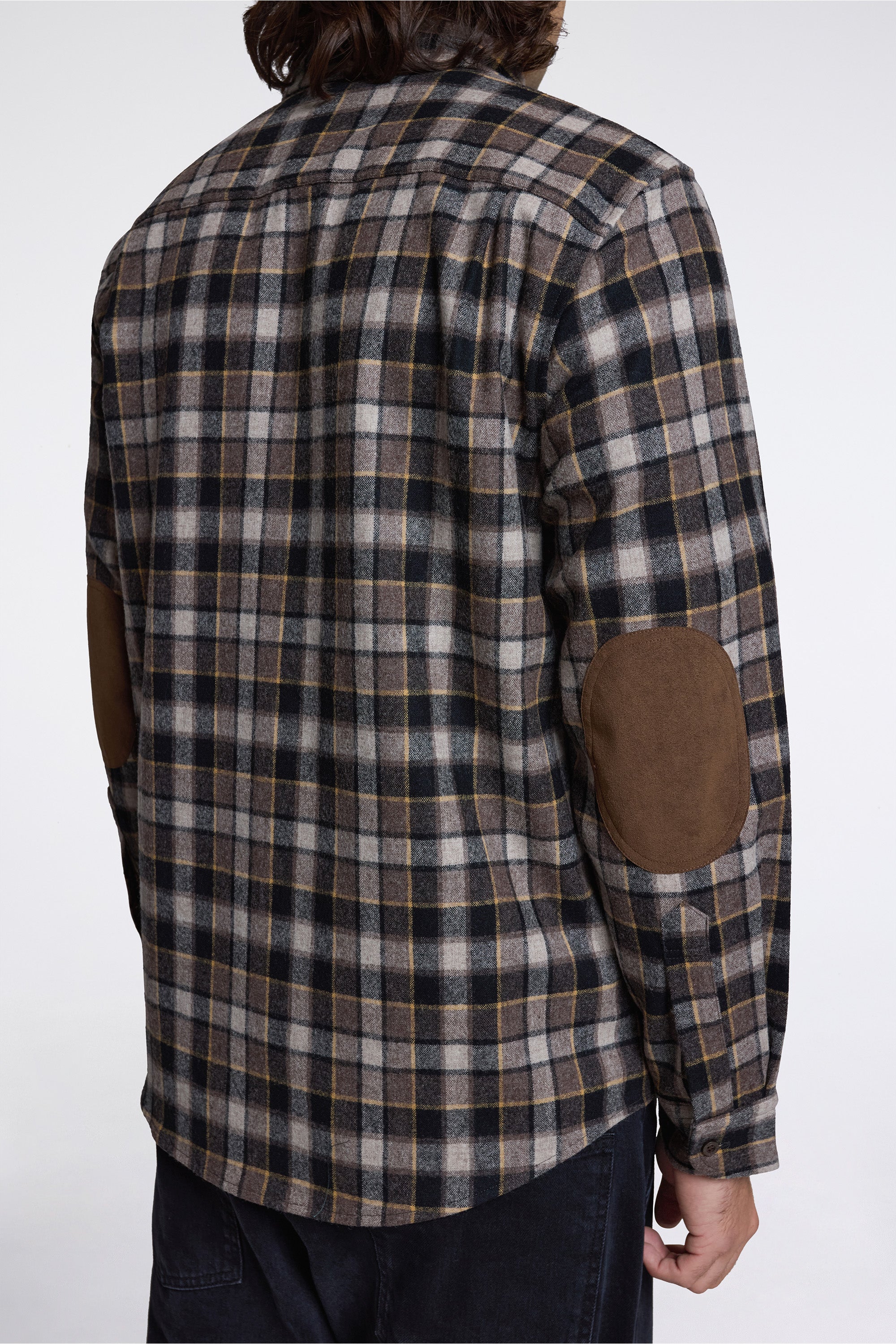 Trail Shirt Brown/Yellow Plaid