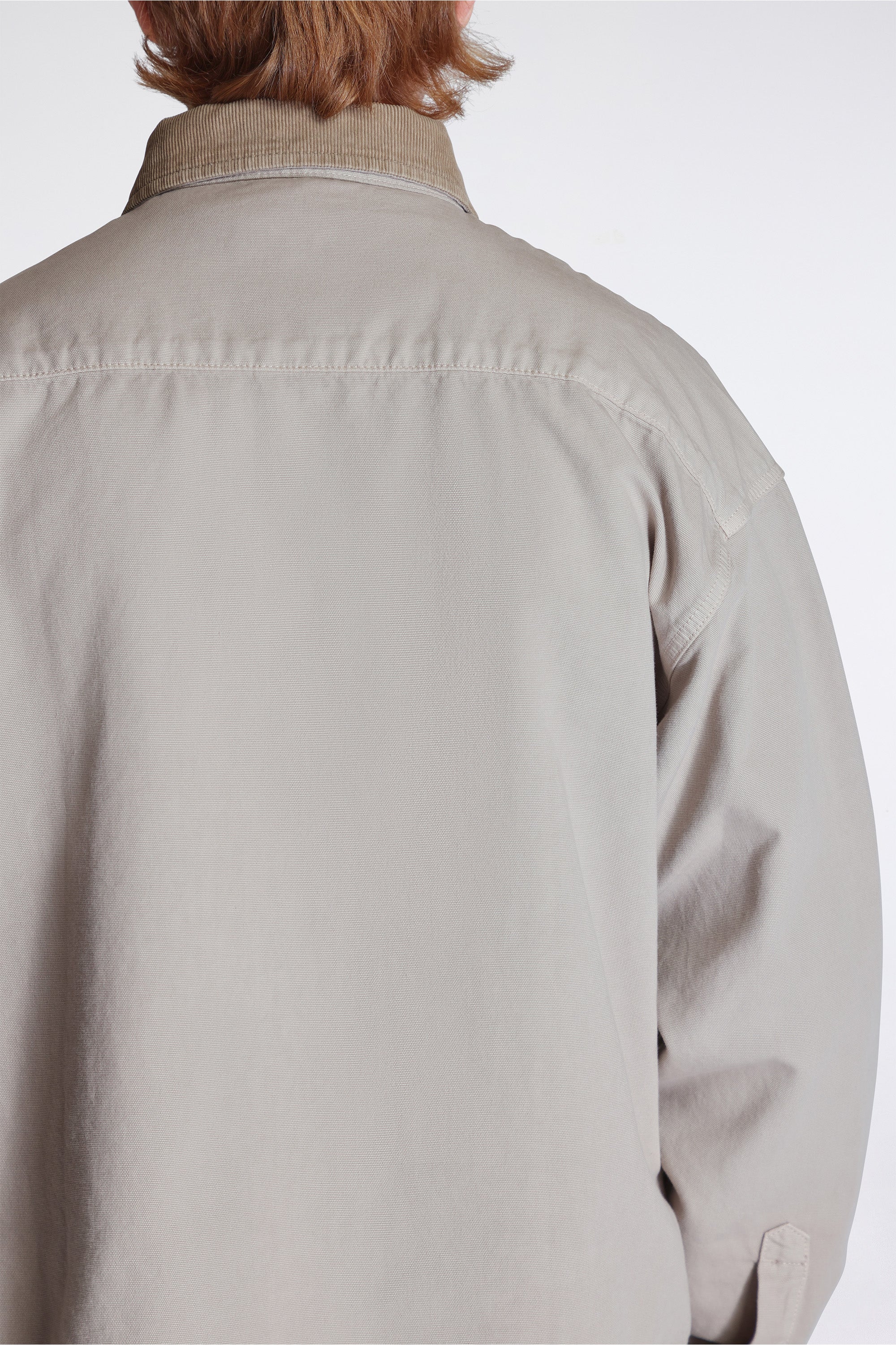 Prescott Shirt Jacket String/Leather