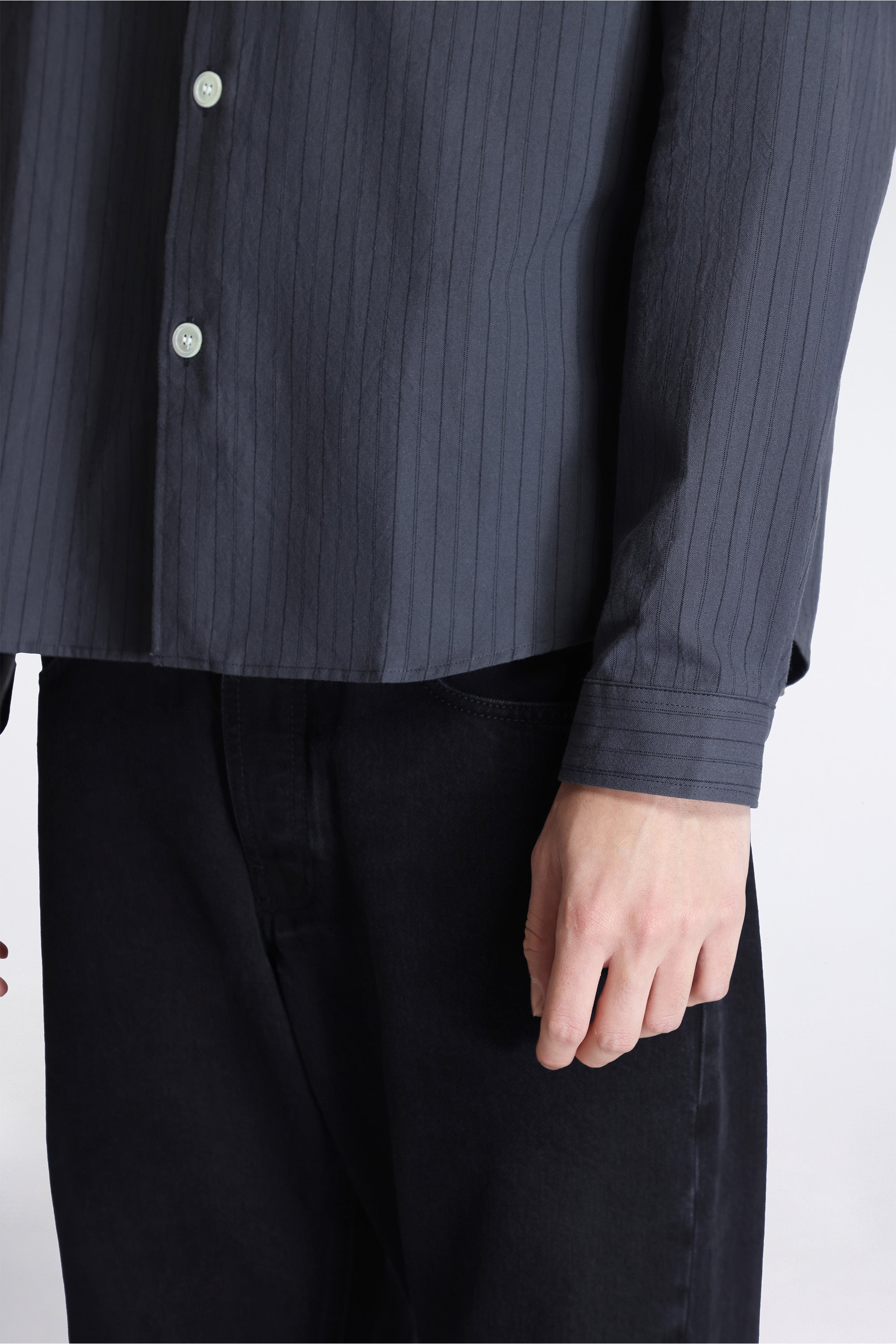Another Shirt 4.0 JPN Small Dark Grey Stripe