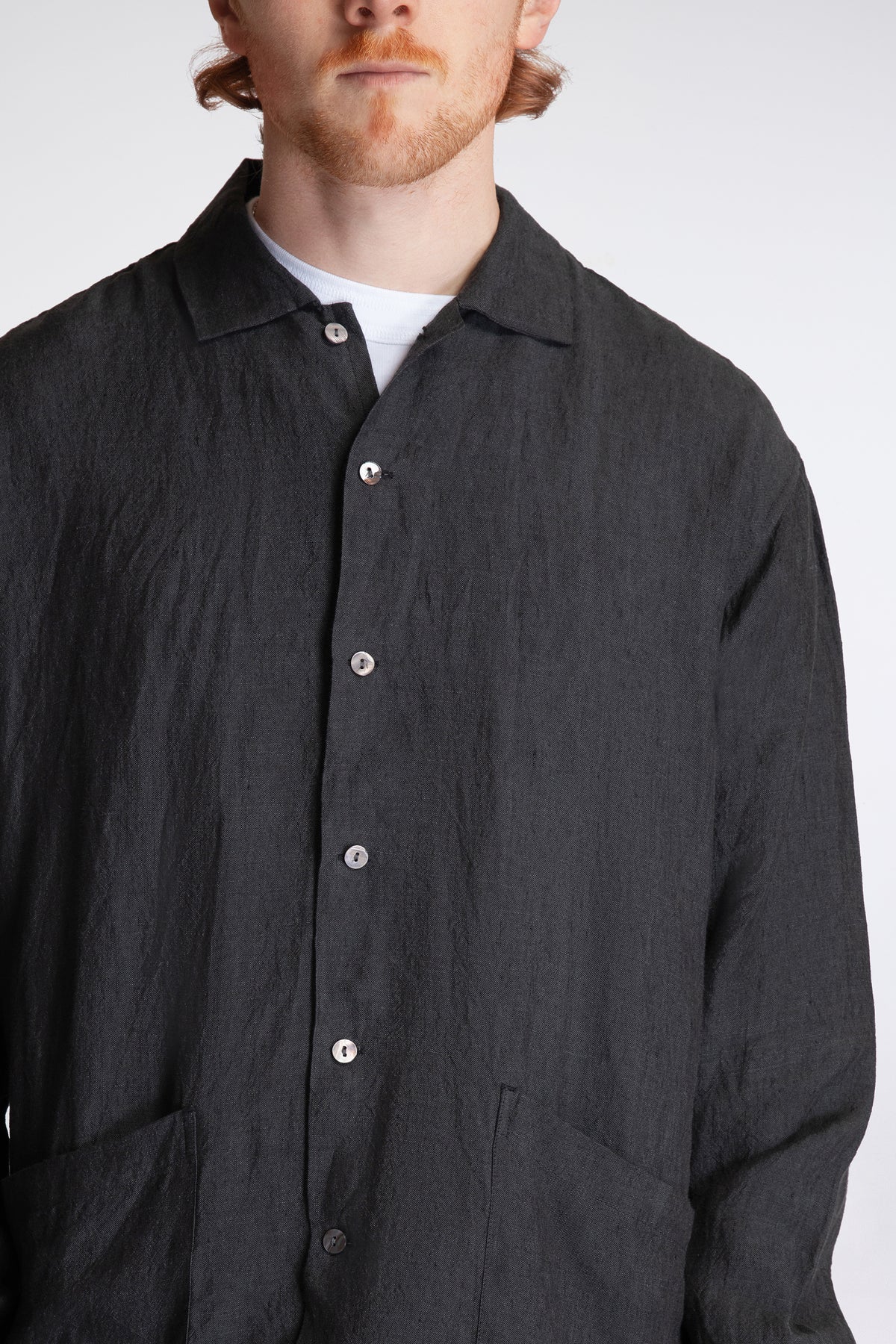Martyn Shirt Grey/Black