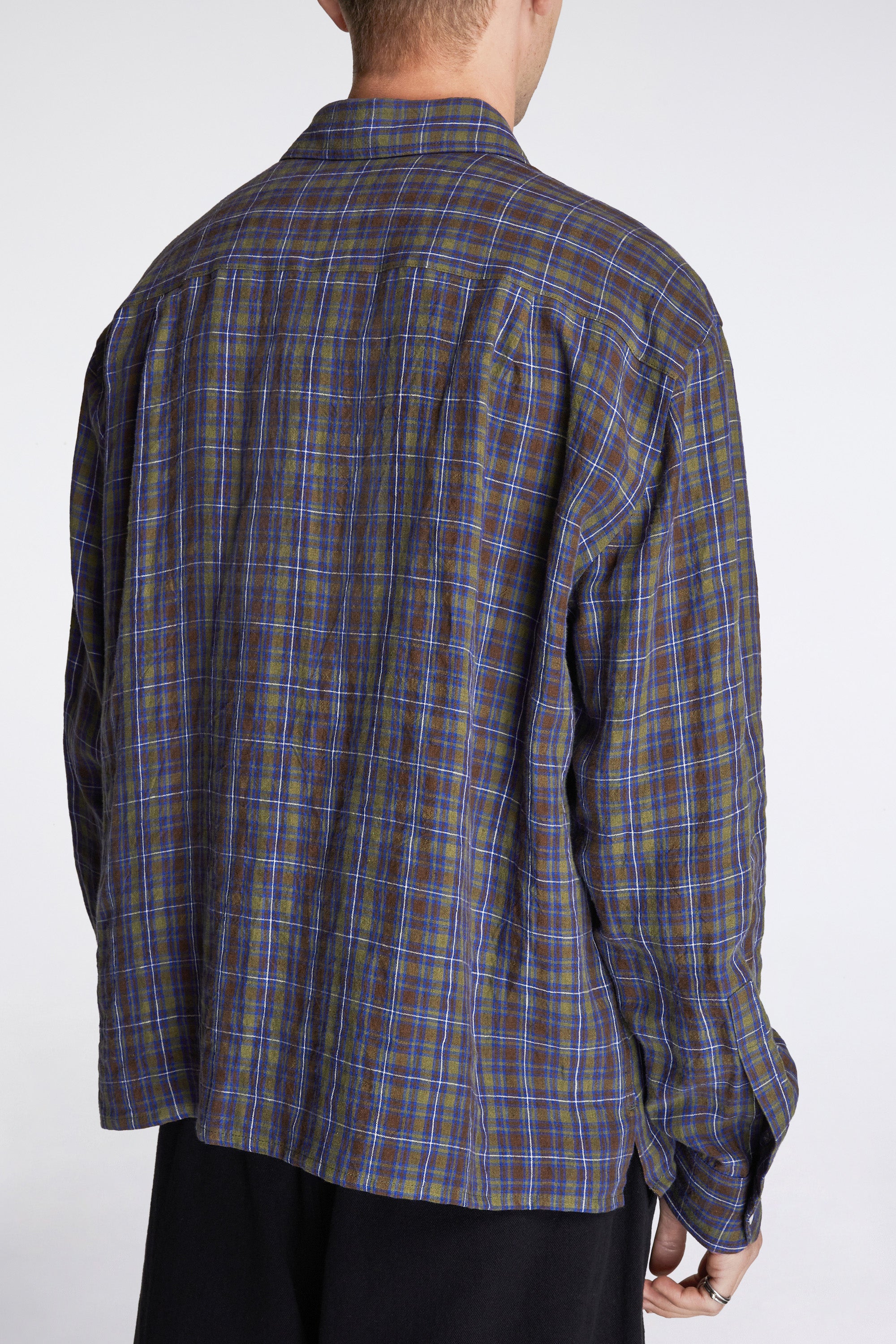Relaxed Farmer Shirt Damson