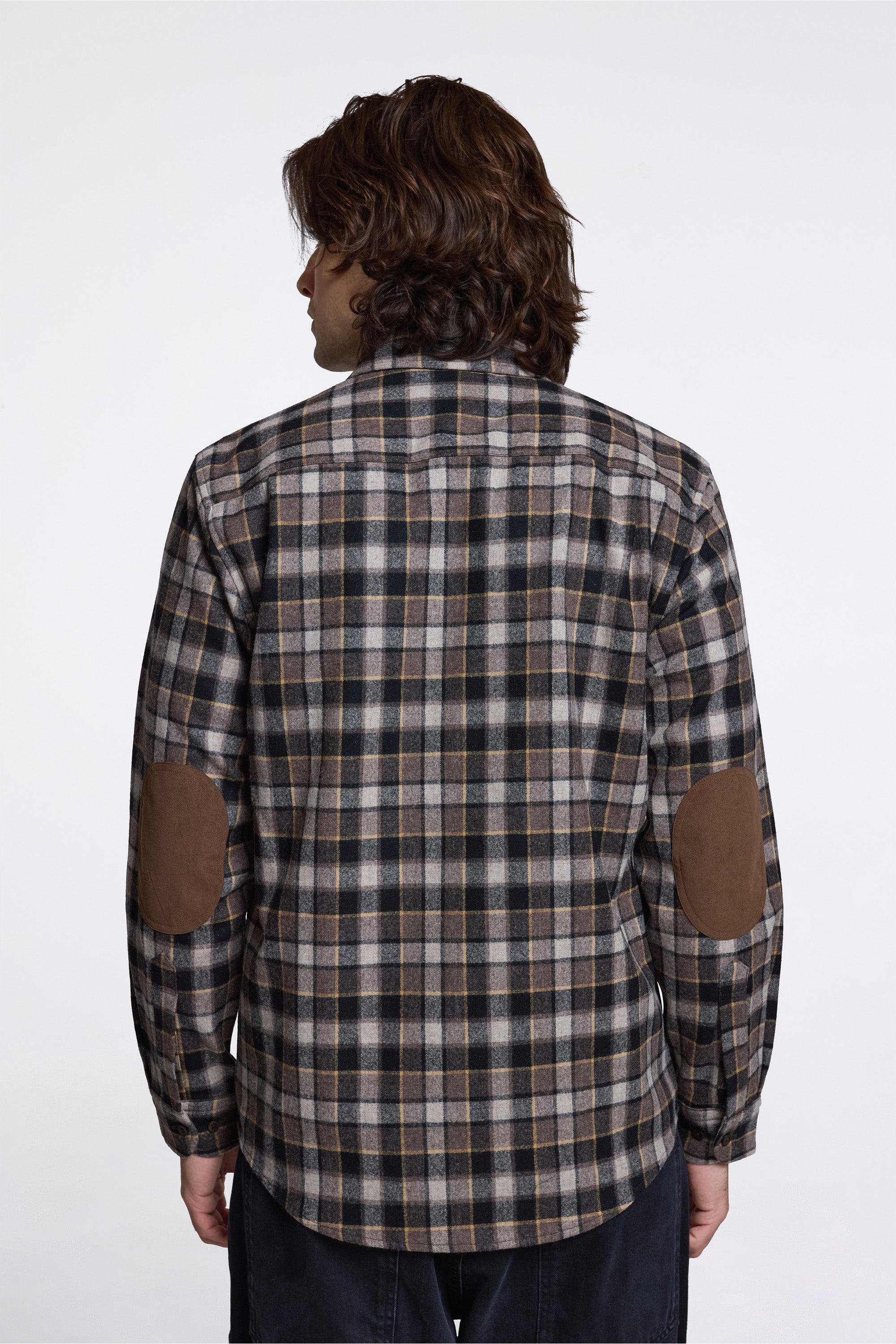 Trail Shirt Brown/Yellow Plaid