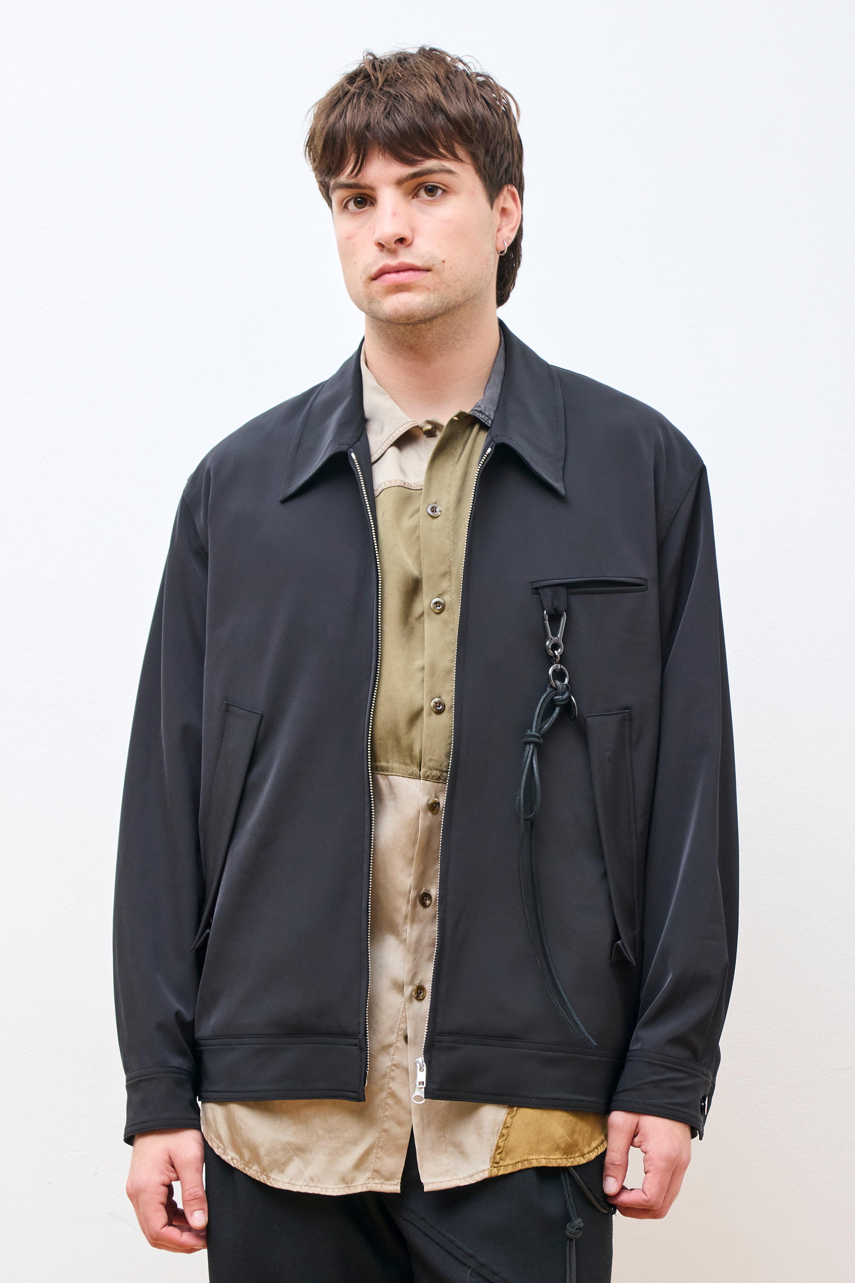 Coach Jacket Poly Tech Black
