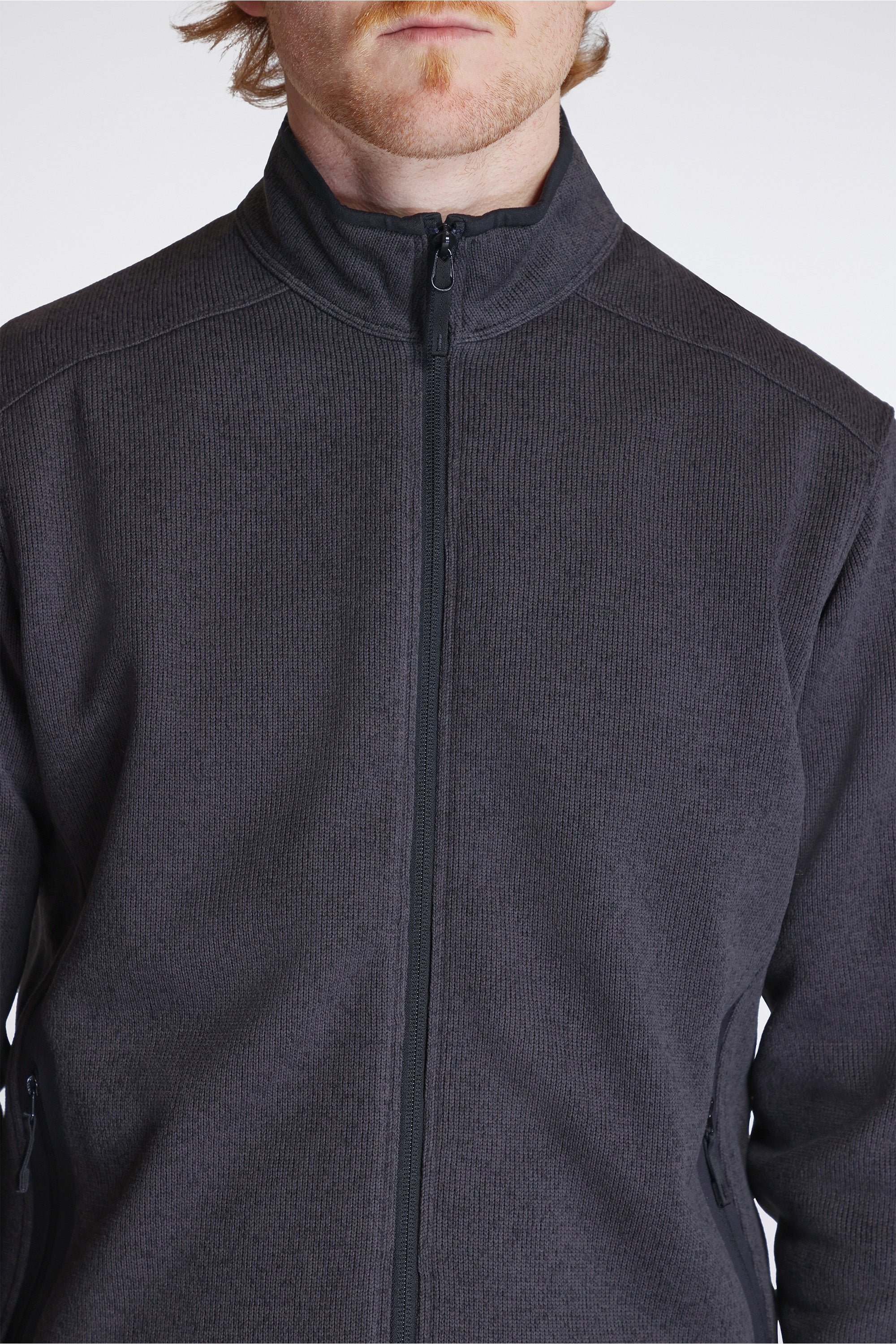 Covert Cardigan M Black Heather II