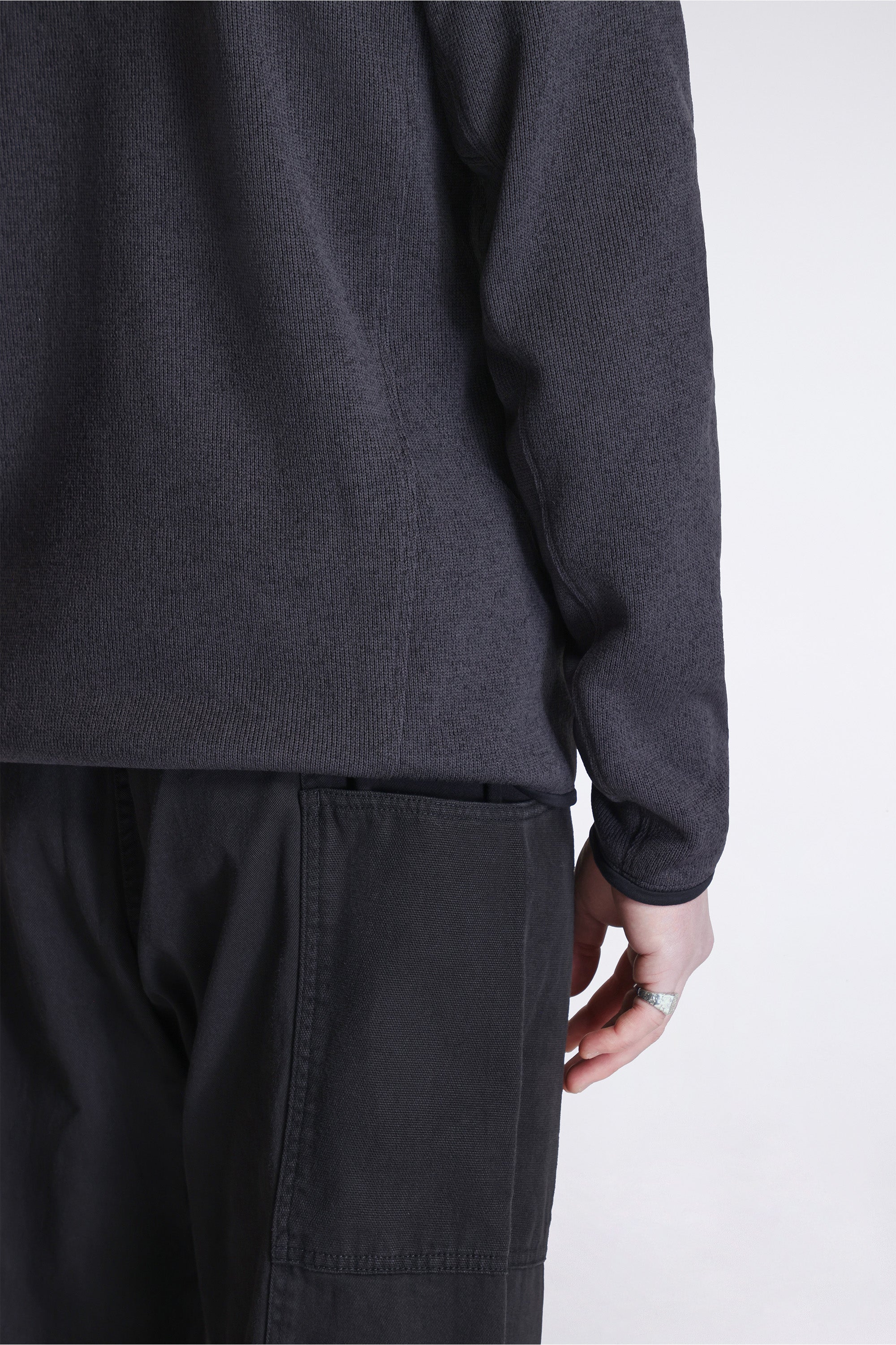 Covert Cardigan M Black Heather II