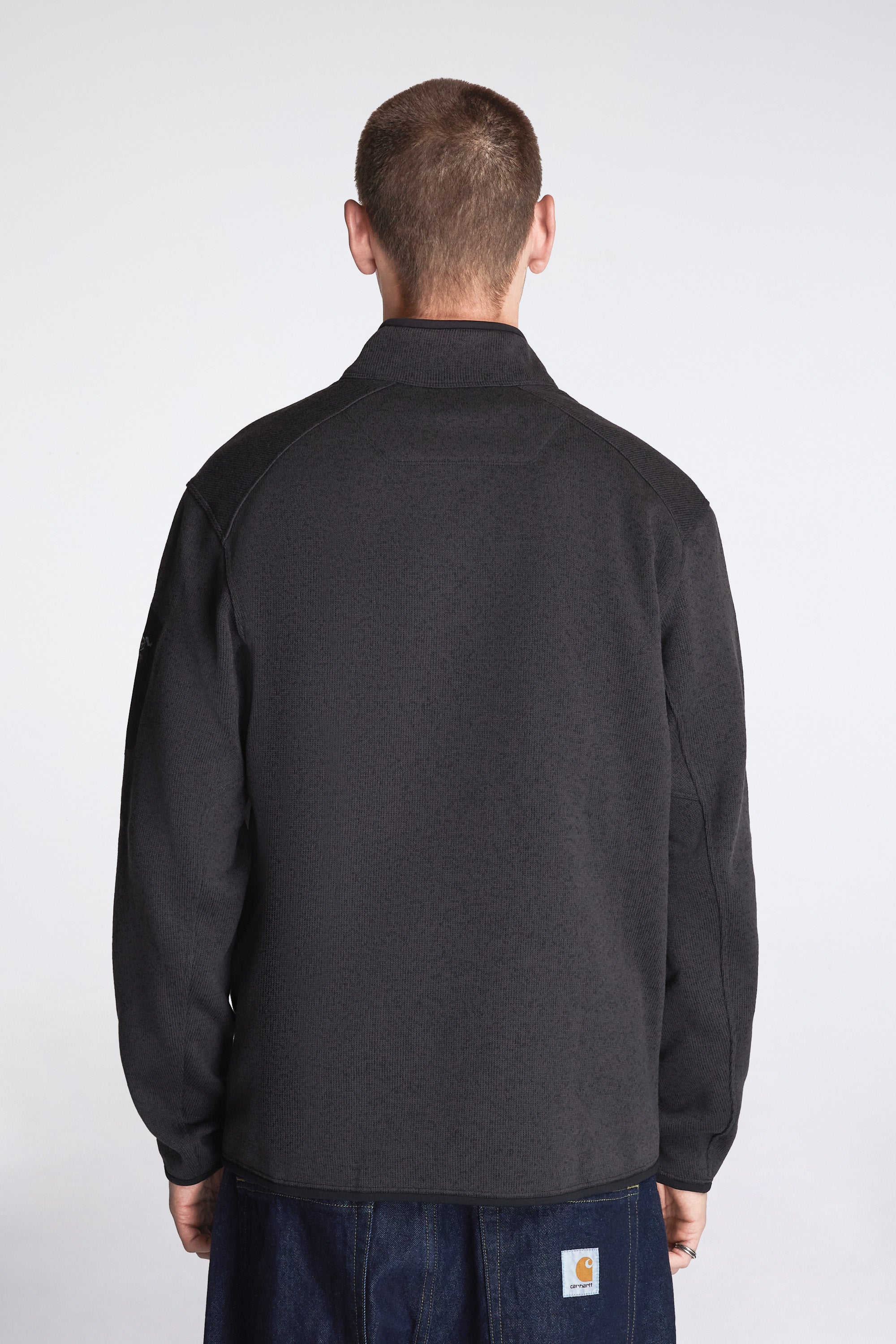 Covert 1/2 Zip M Black Heather II