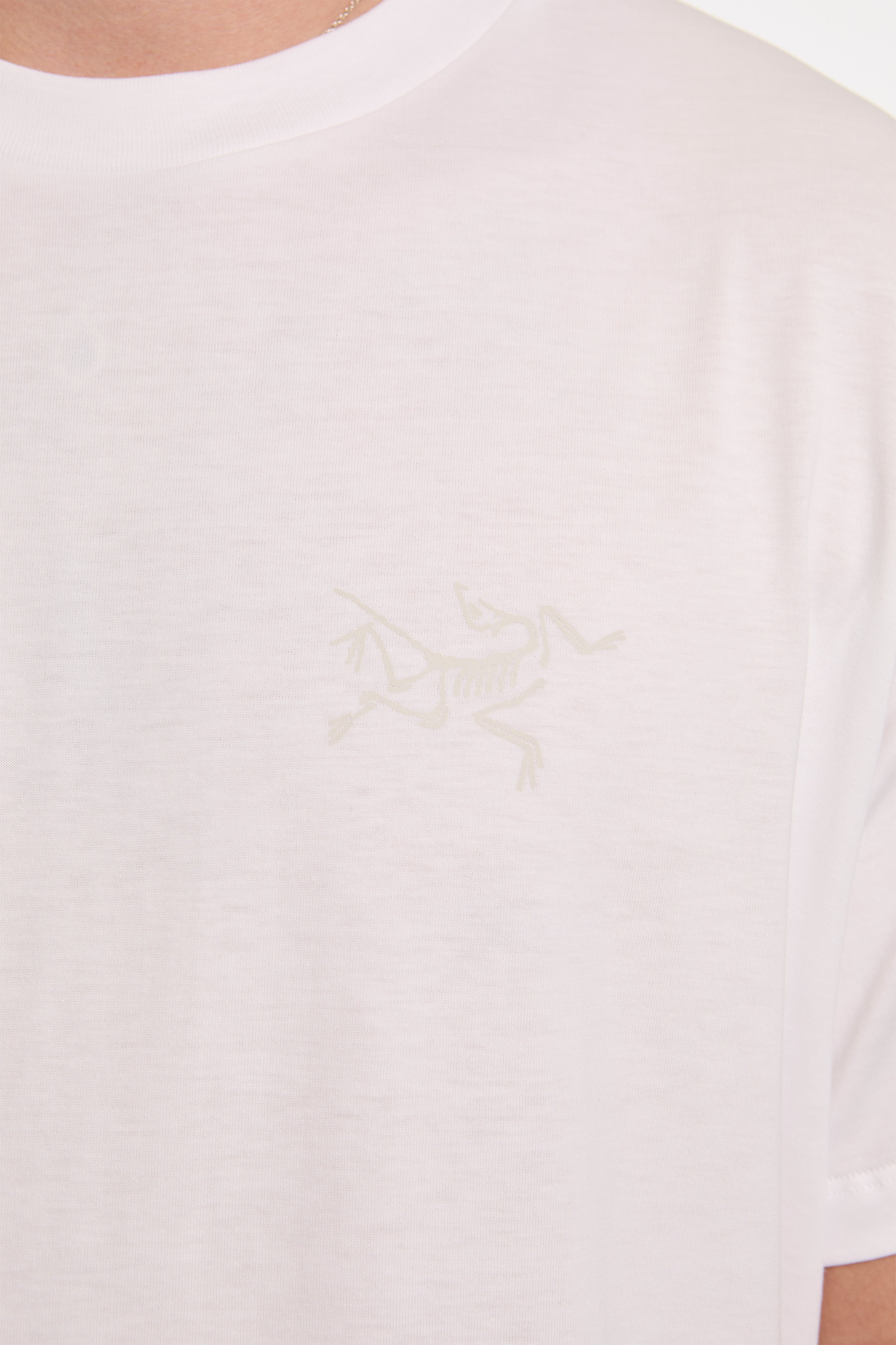 Kragg Sl Cotton Ss M White Light