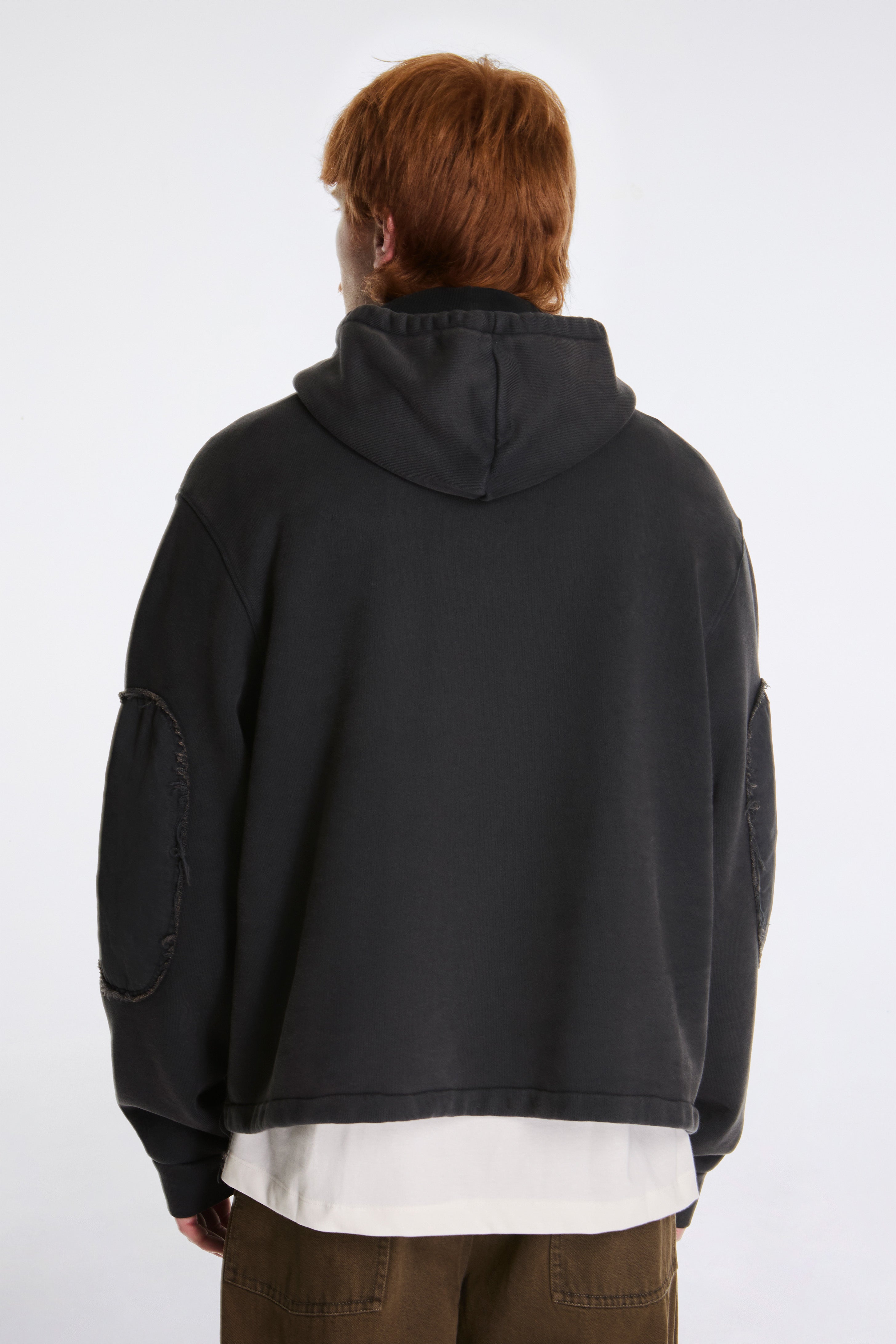 Anorak Zip Hoodie Black