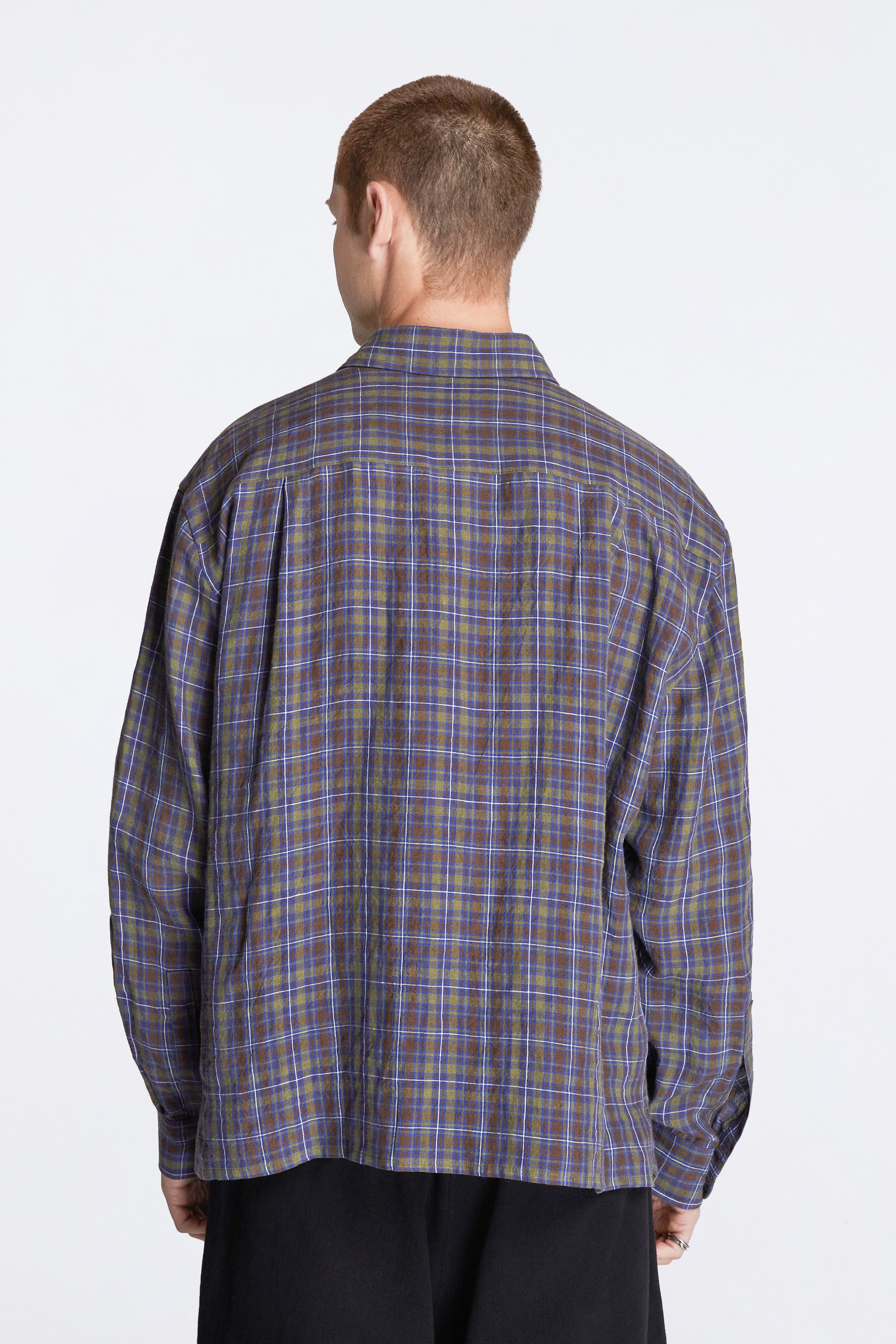Relaxed Farmer Shirt Damson