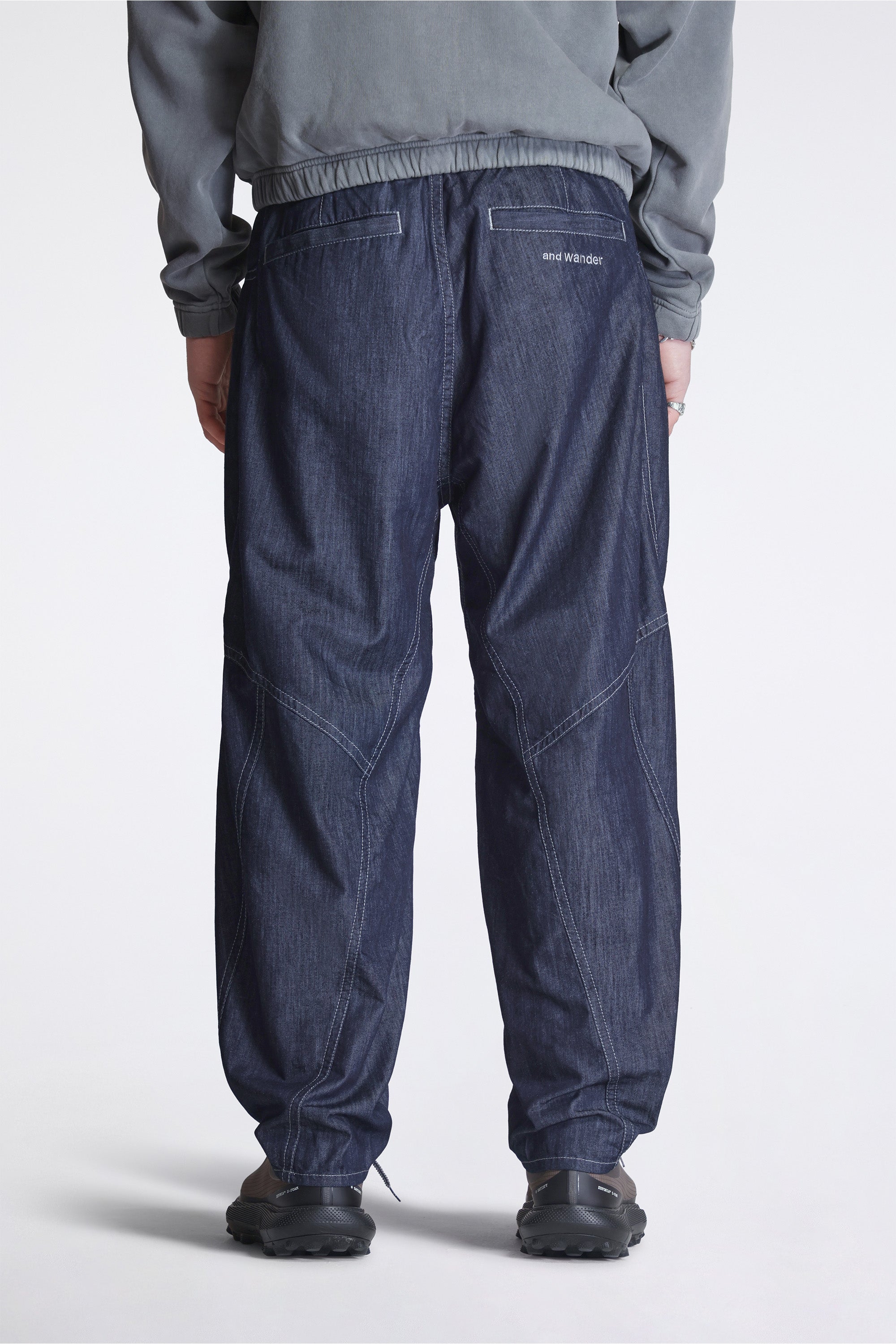 Dry Easy Denim Wide Pant Navy