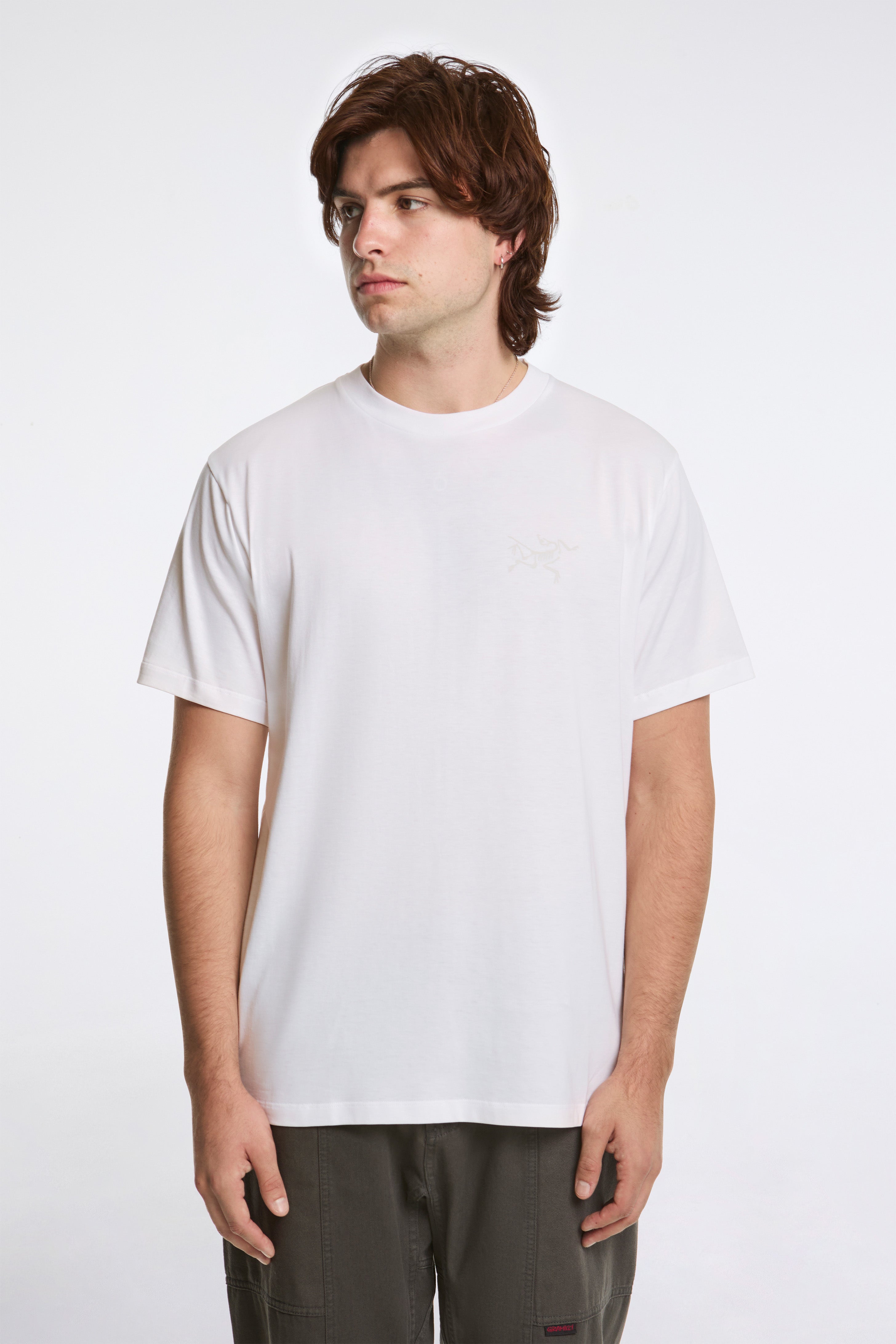 Kragg Sl Cotton Ss M White Light