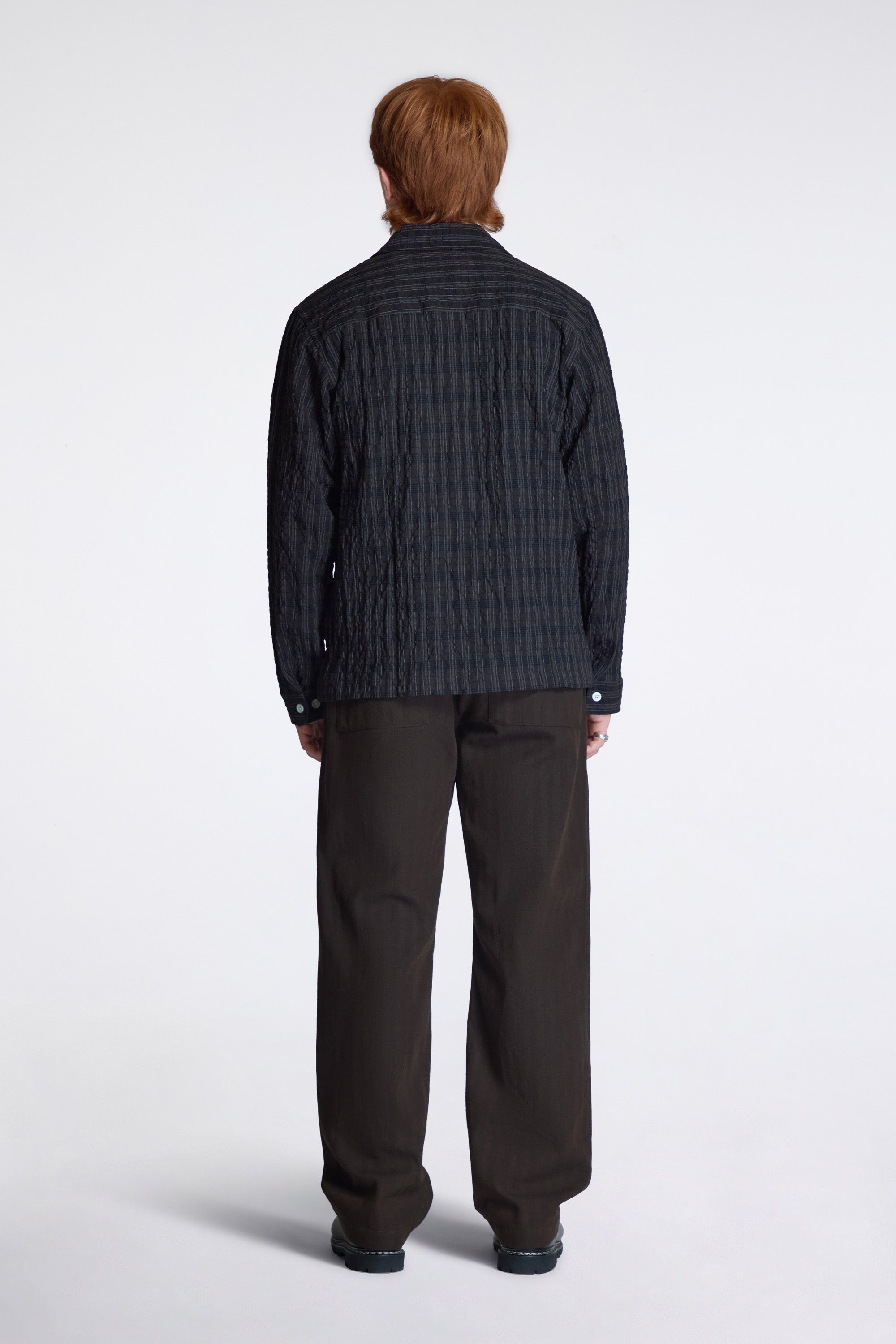 Mols Hunting Check Shirt Delicioso Brown