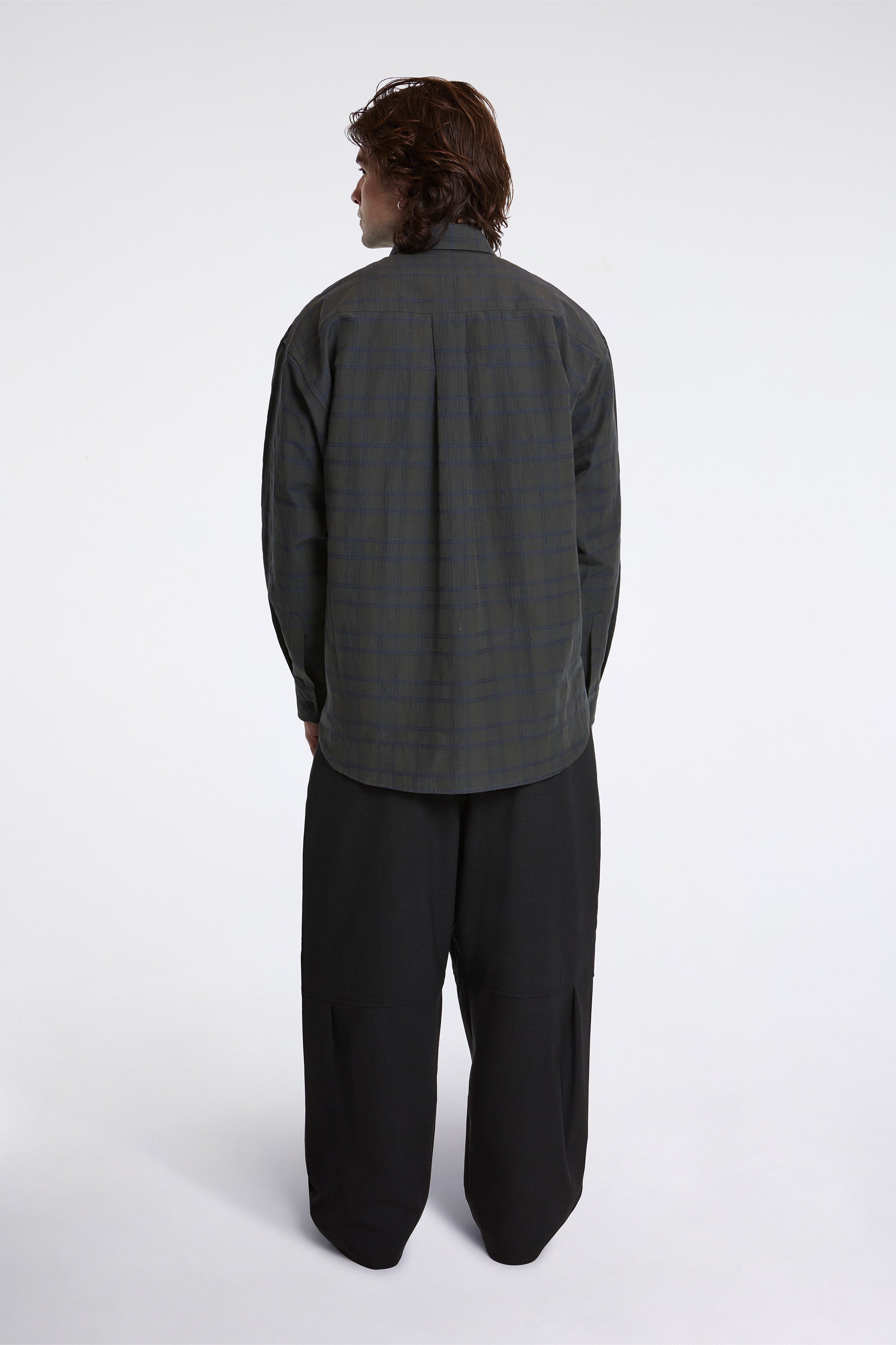 Chisholm Shirt Grey/Yellow Check