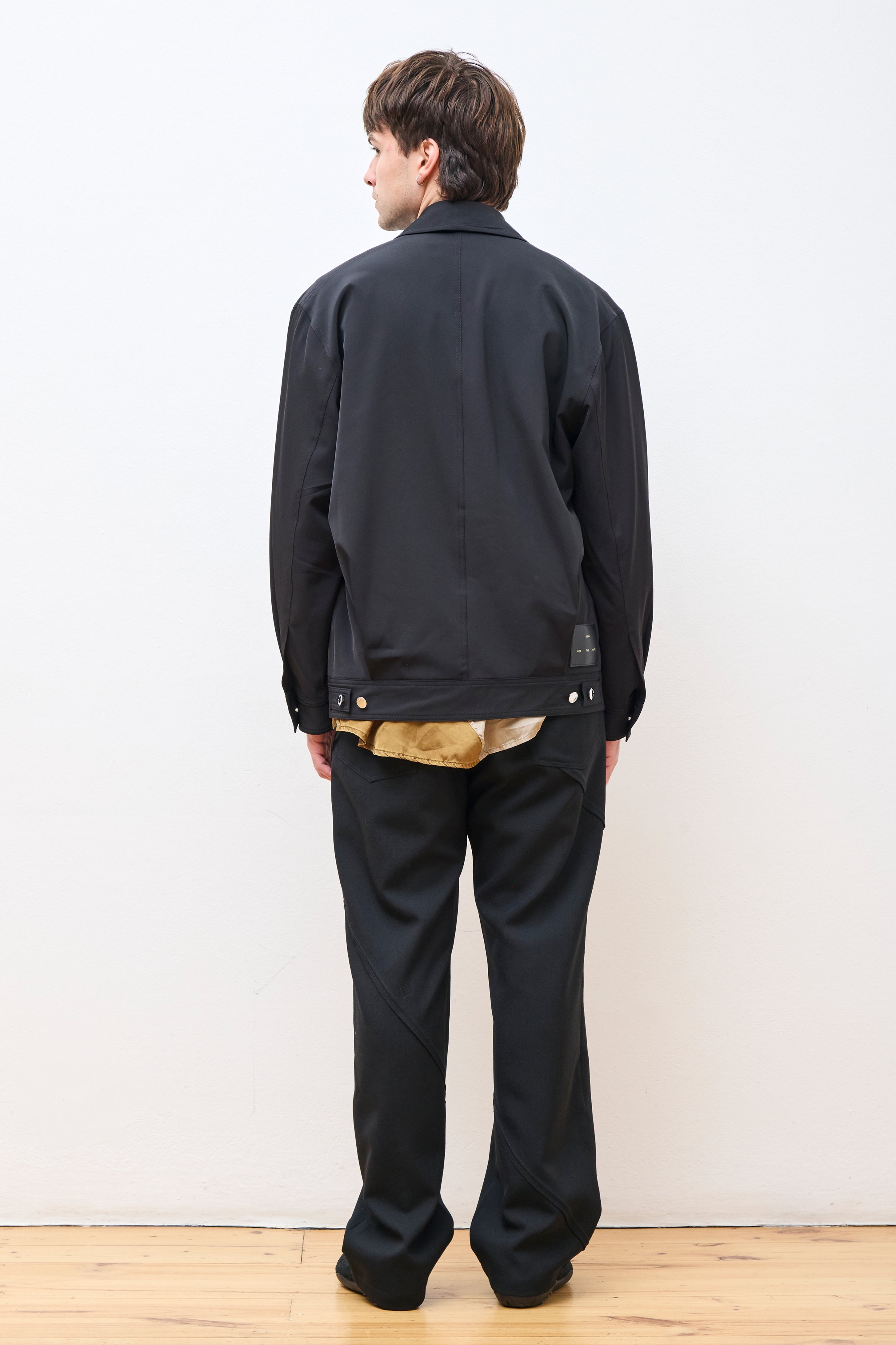 Coach Jacket Poly Tech Black