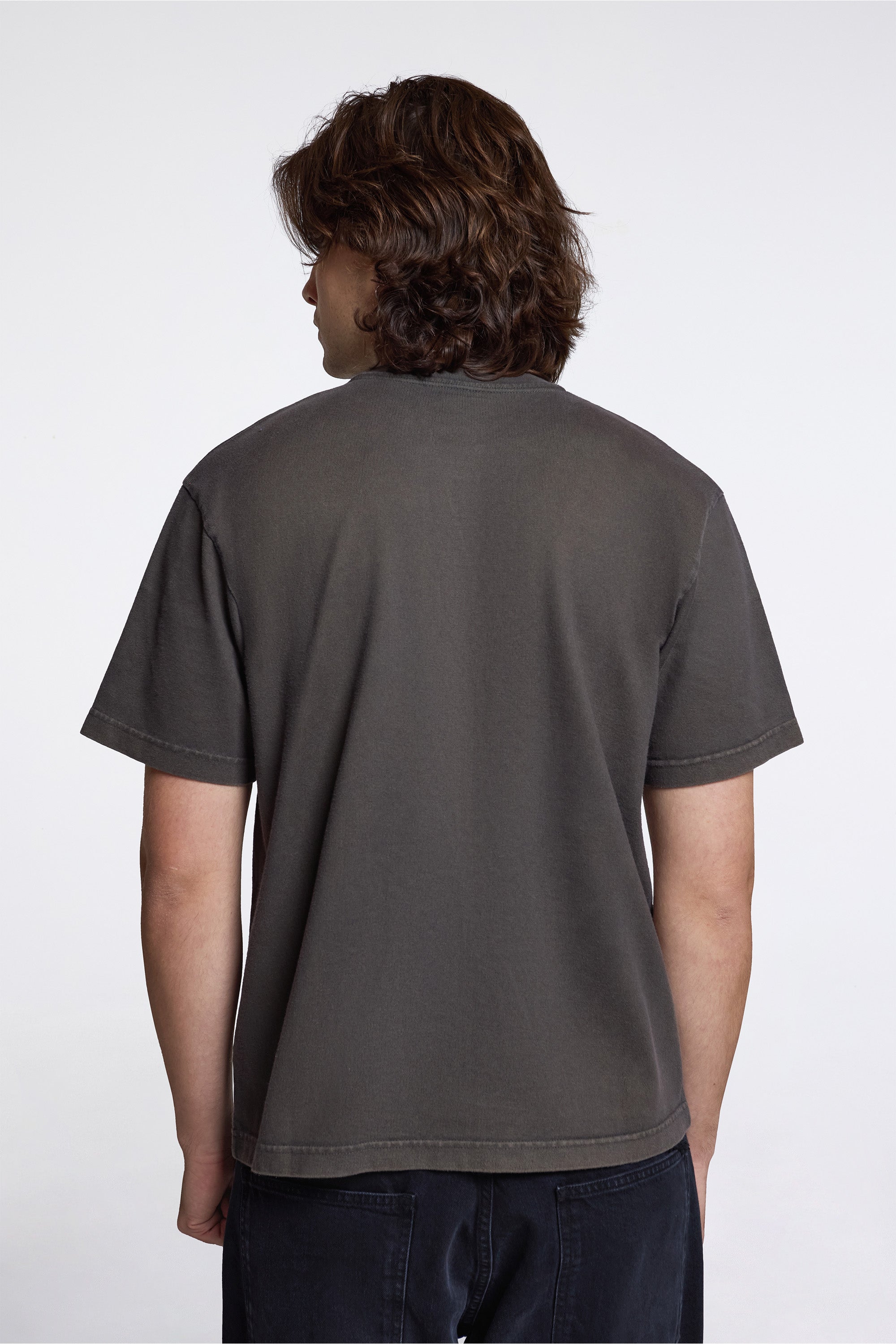 'Sftm / Academy'' Vintage Tee Overdye Brown