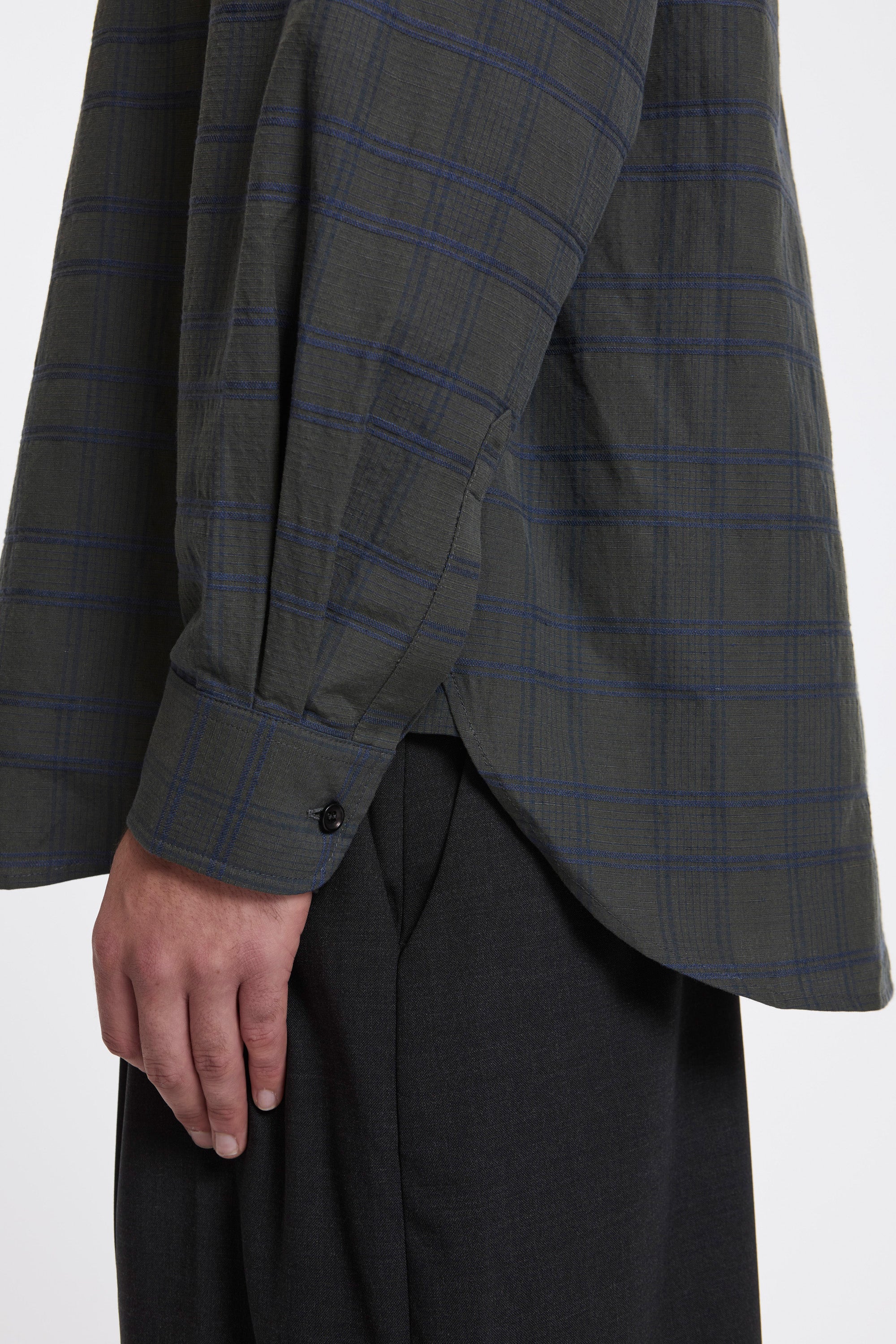 Chisholm Shirt Grey/Yellow Check