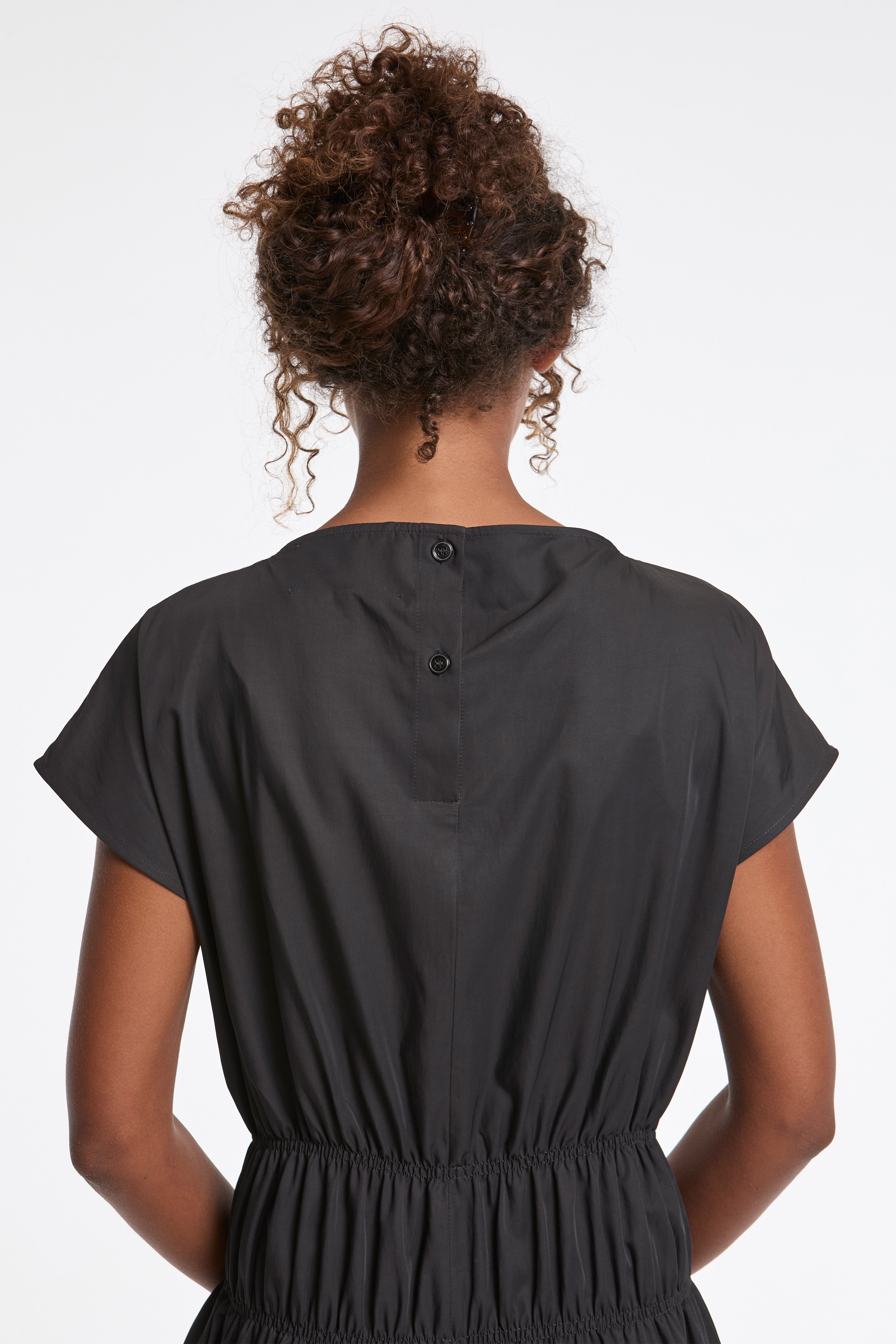 Simos Enzyme Viscose Dress Coal