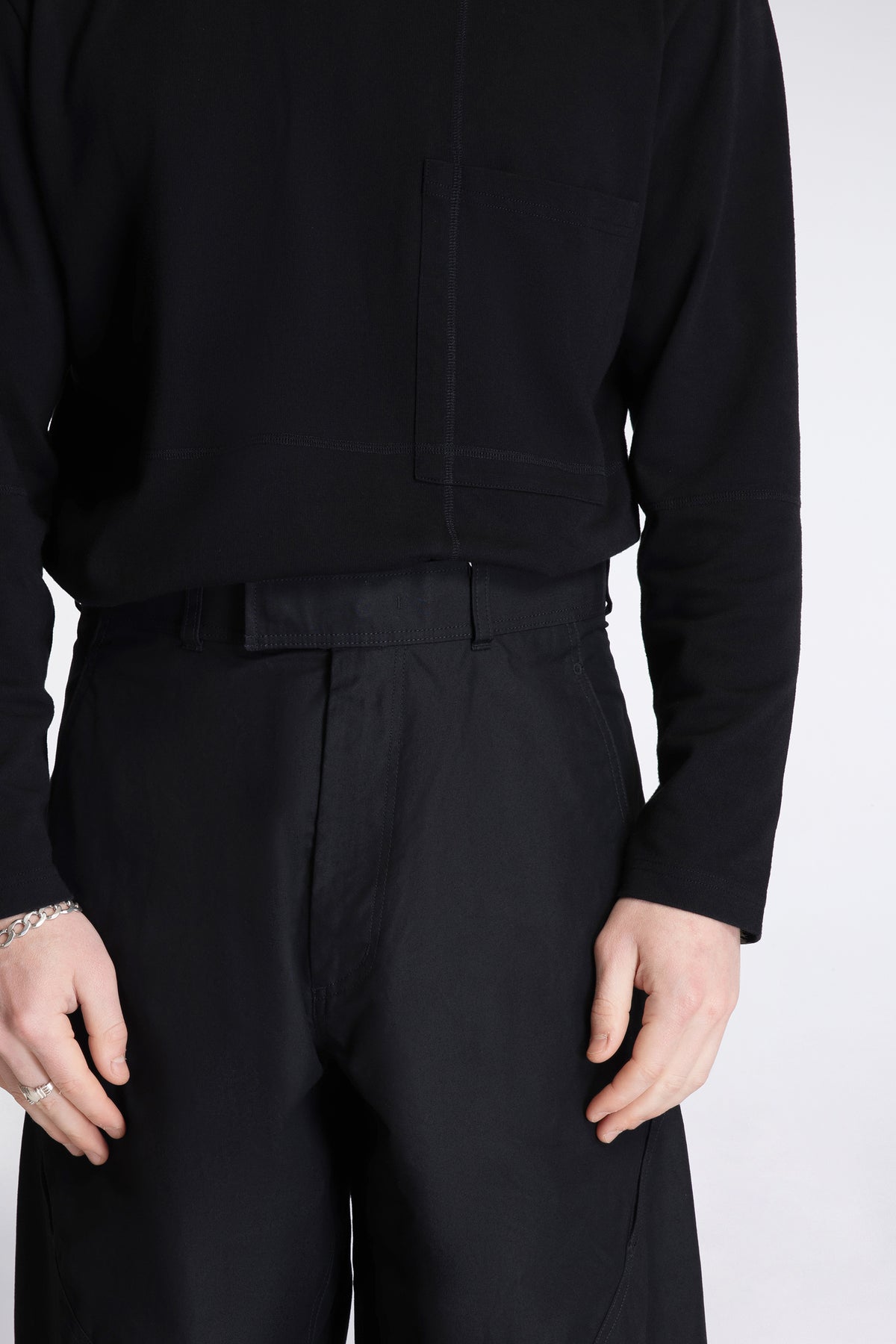 High Density Cotton Helicoid Pants Biotite