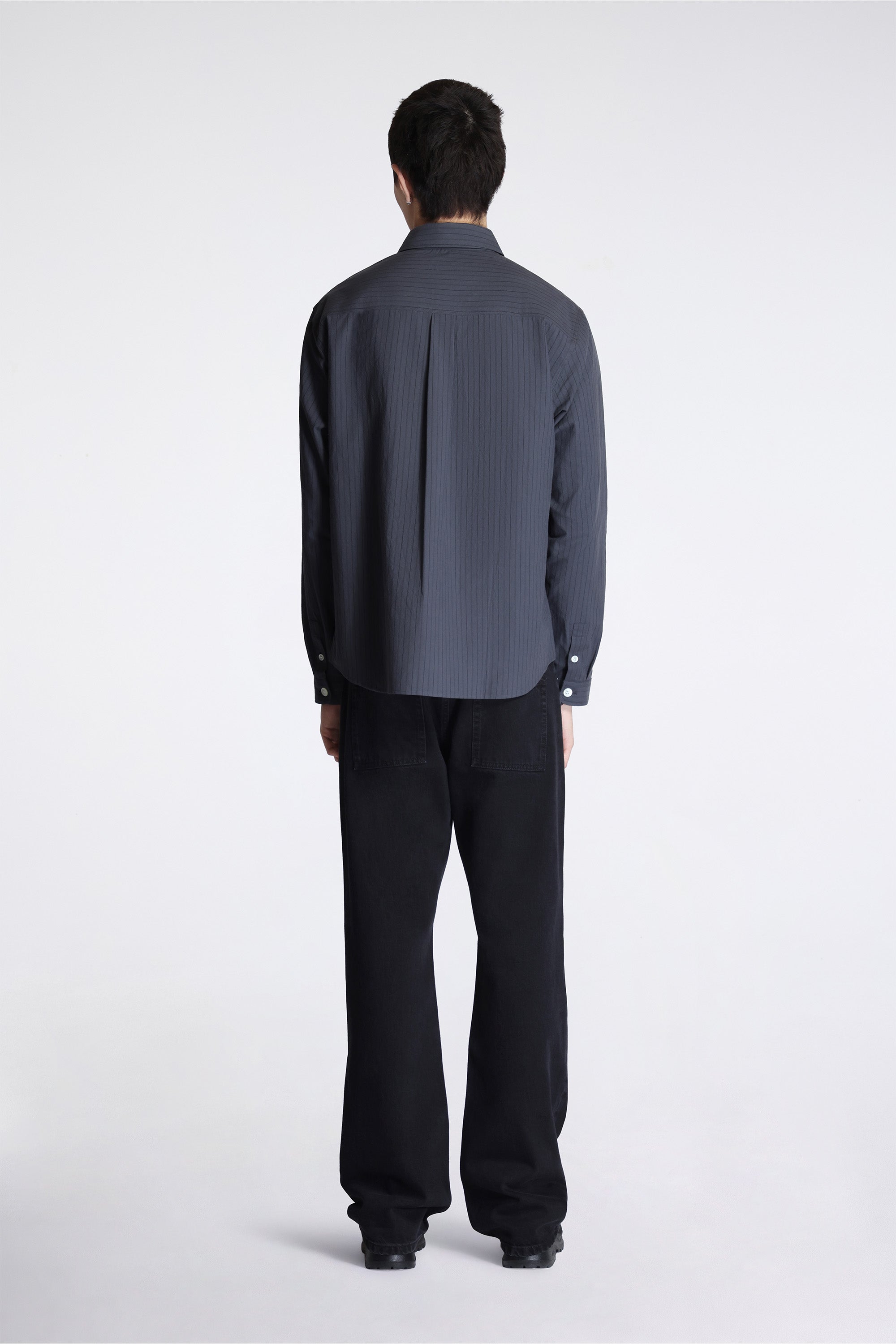 Another Shirt 4.0 JPN Small Dark Grey Stripe