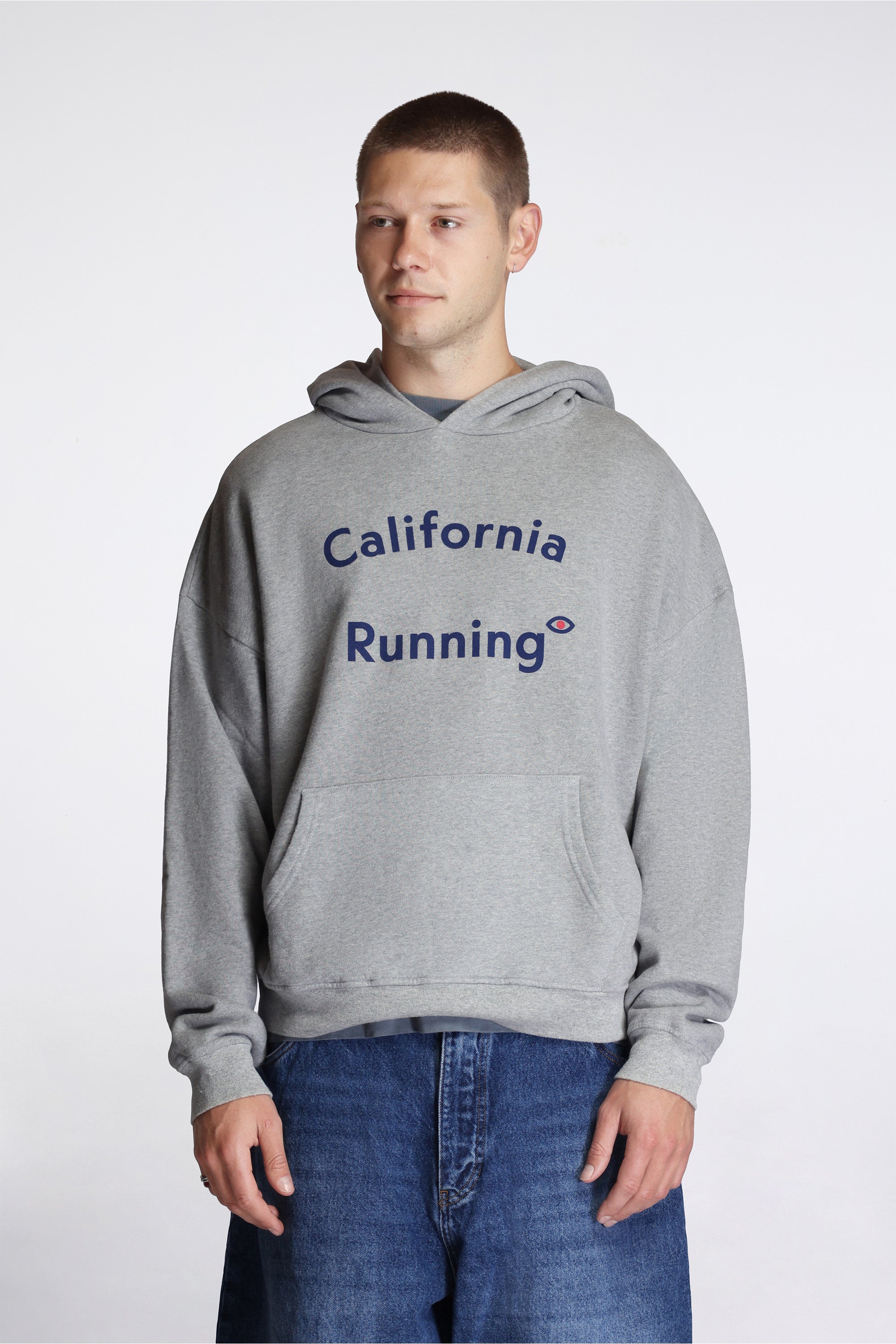 California Cotton Hoodie Staff Hoodie Heather Gray