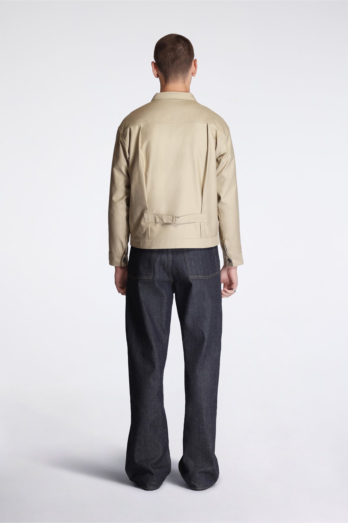 Lot.333 Buckle-Backed Jacket C.1930's Beige