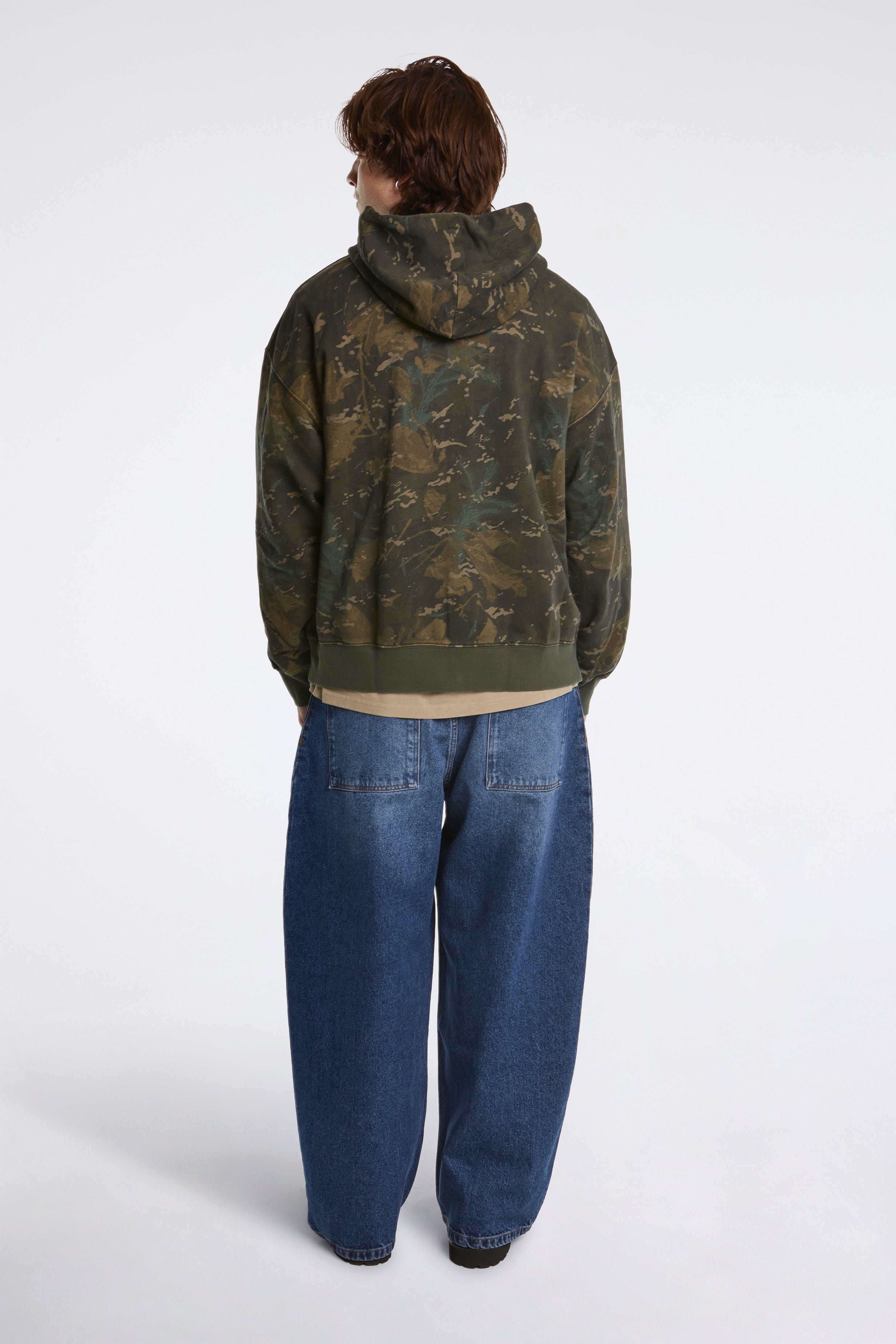 Hooded Benton Sweat Jacket Camo Combi