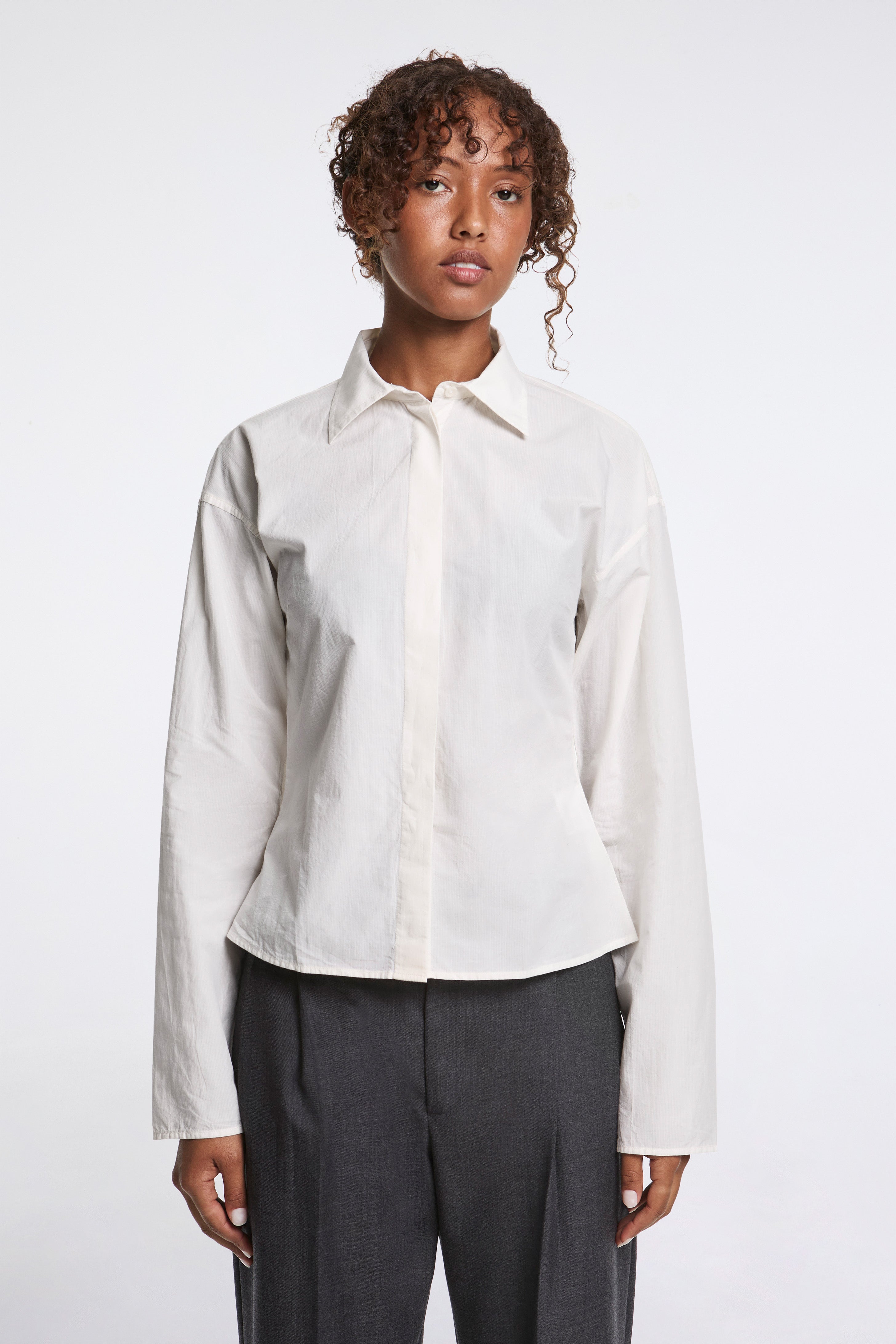 Software Shirt Off White Micro Check