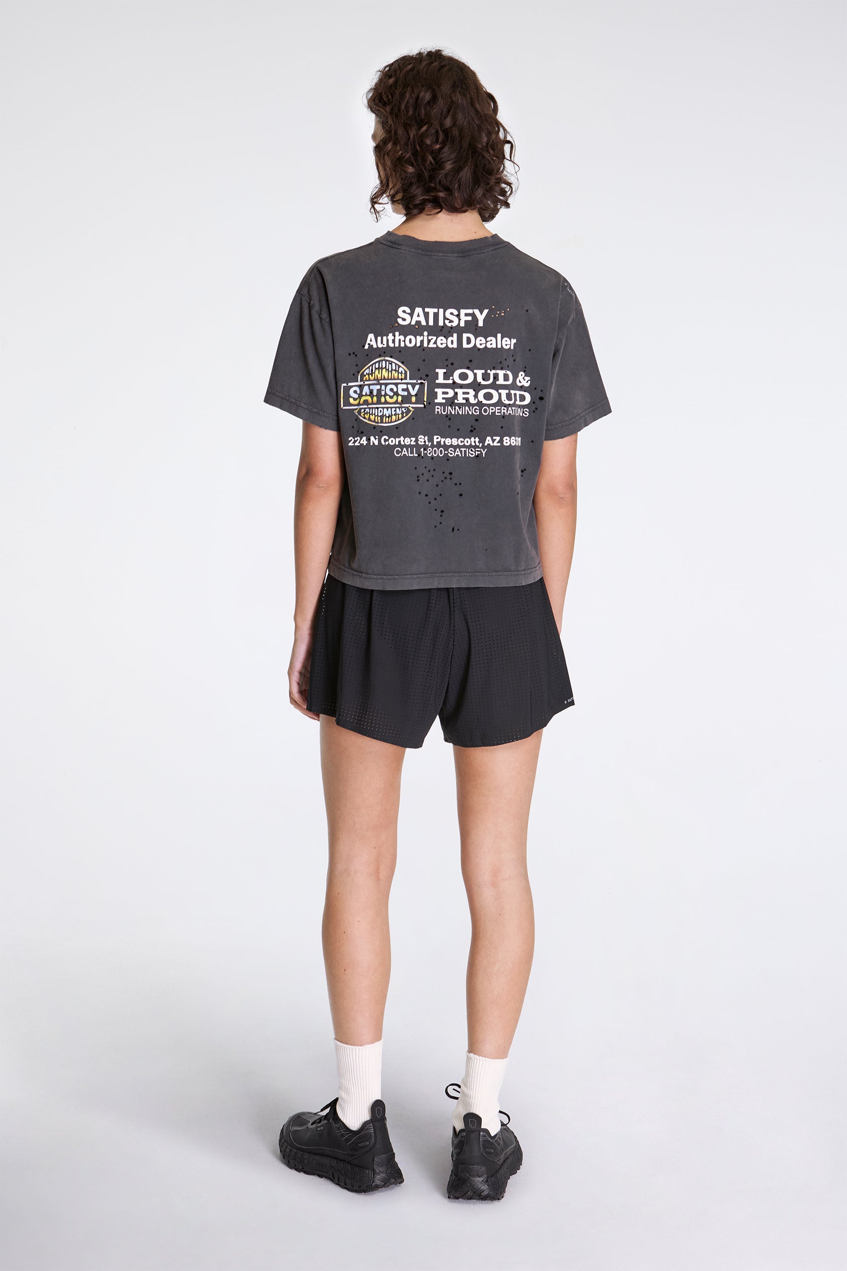 Women's Mothtech T-Shirt Aged Black