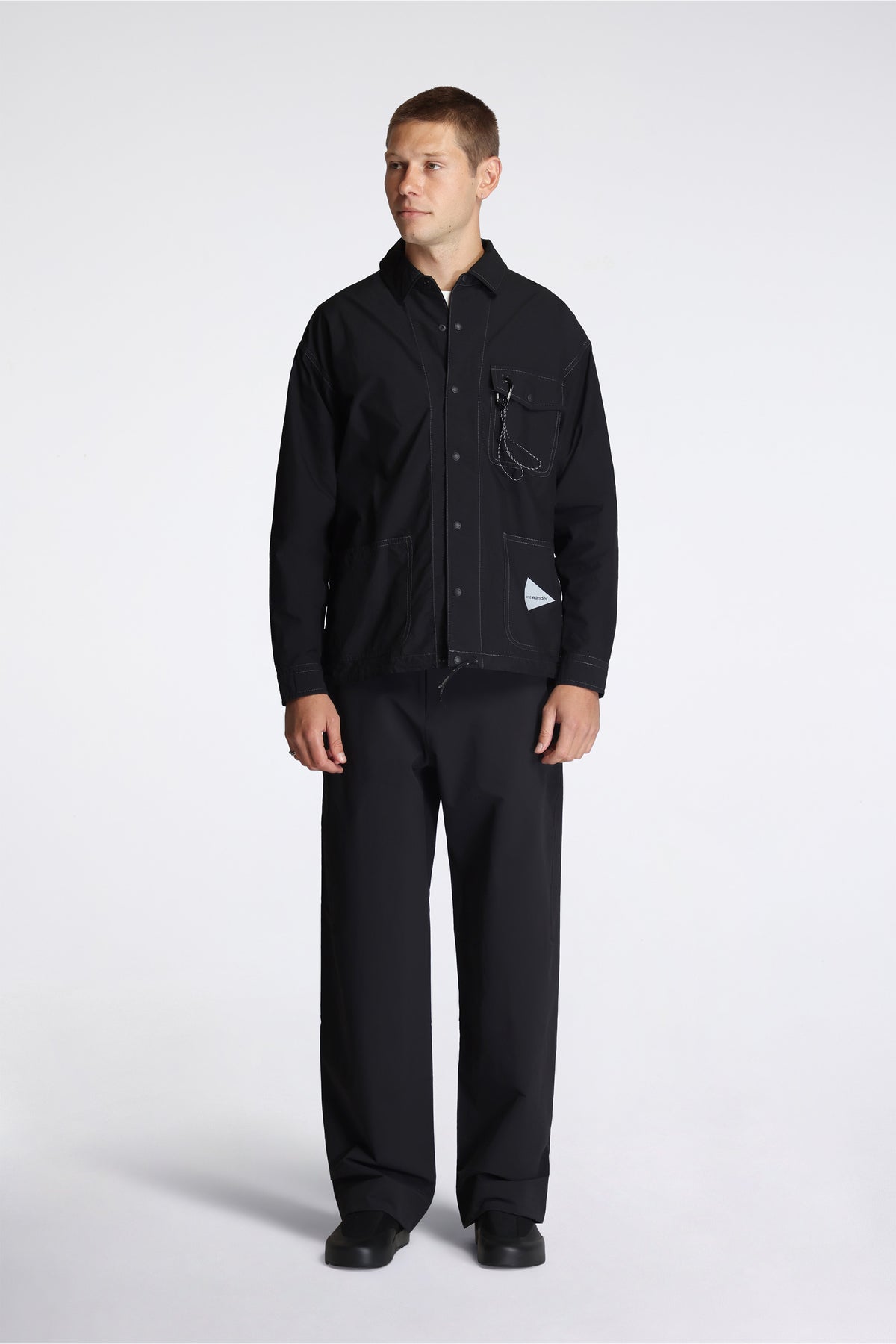 Cordura Rip Shirt Jacket Black
