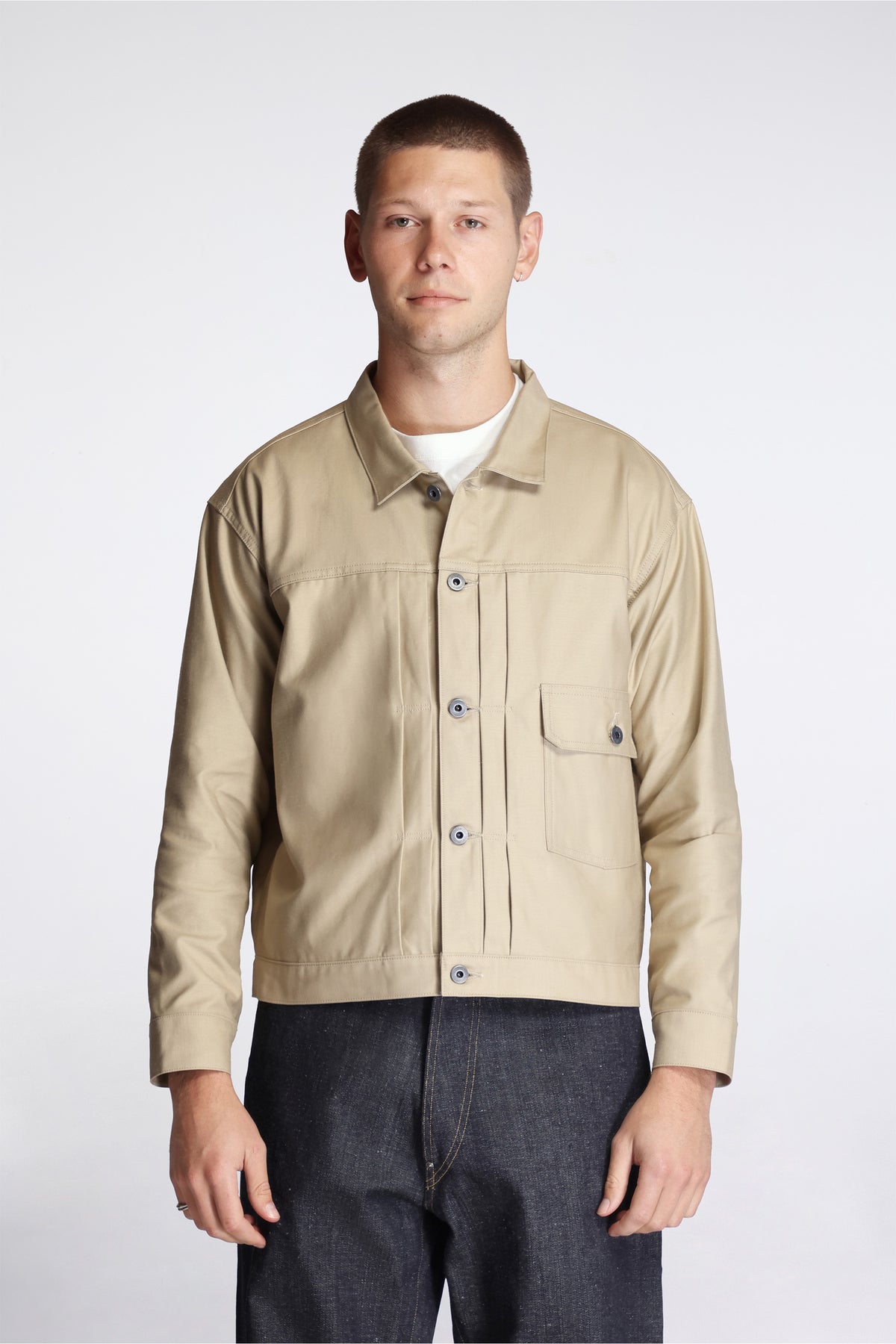 Lot.333 Buckle-Backed Jacket C.1930's Beige