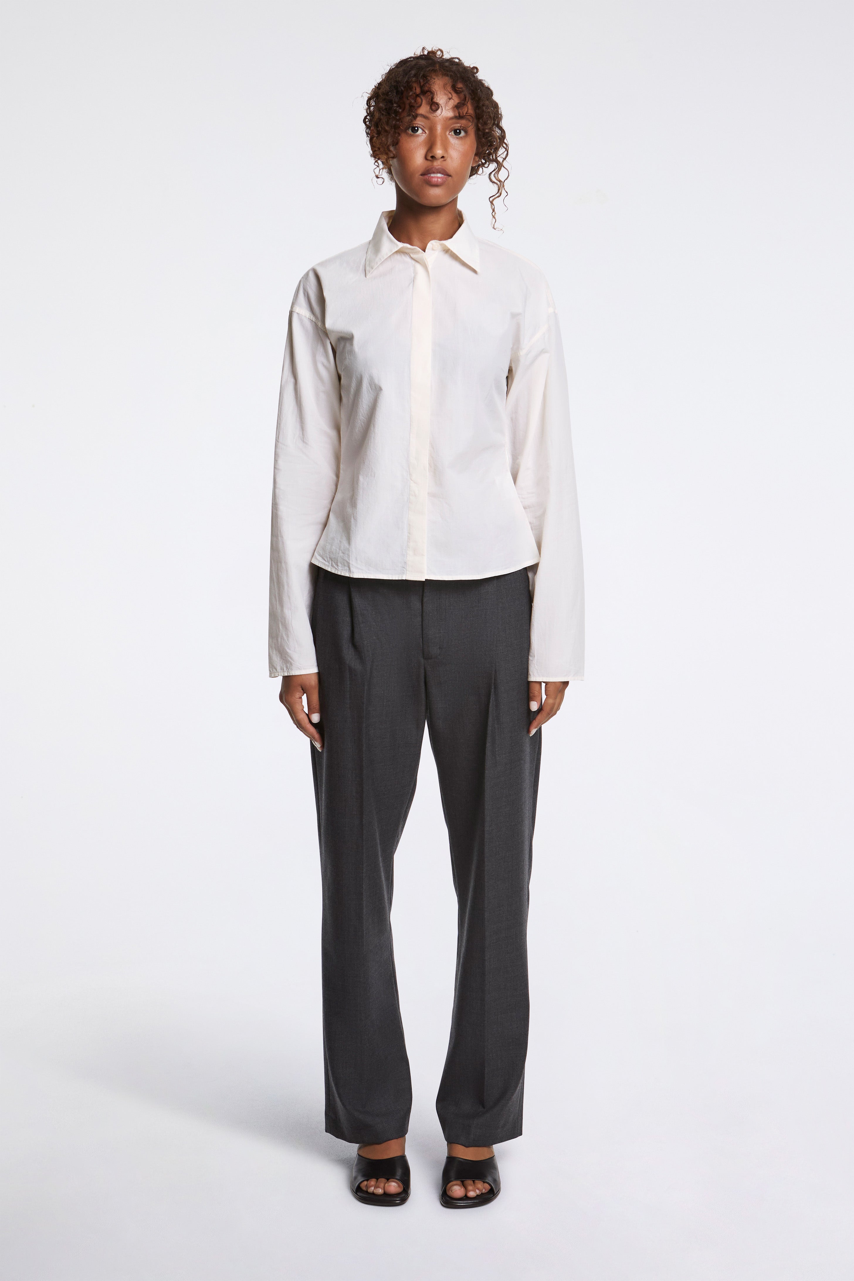 Software Shirt Off White Micro Check