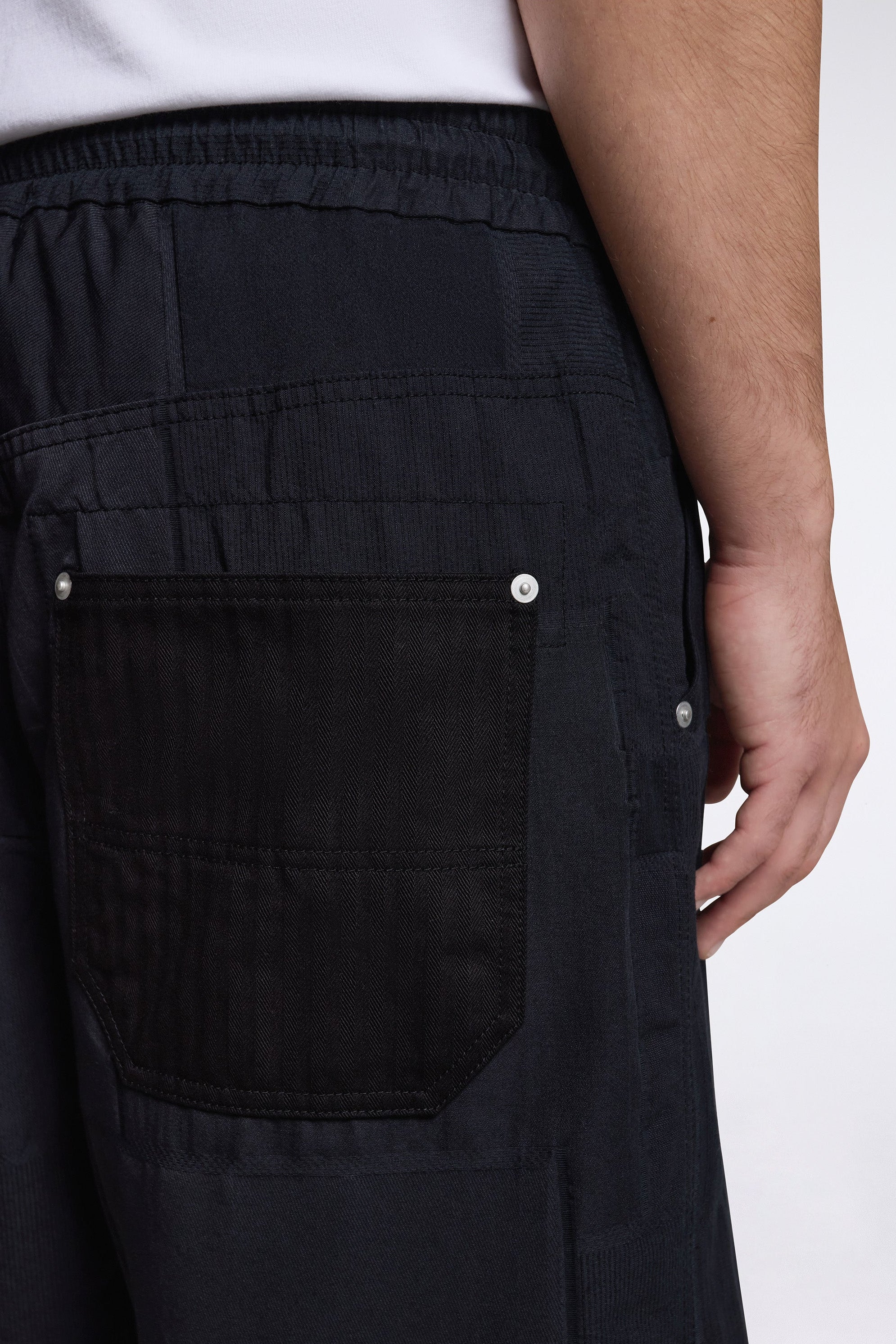Patchwork Shorts Navy