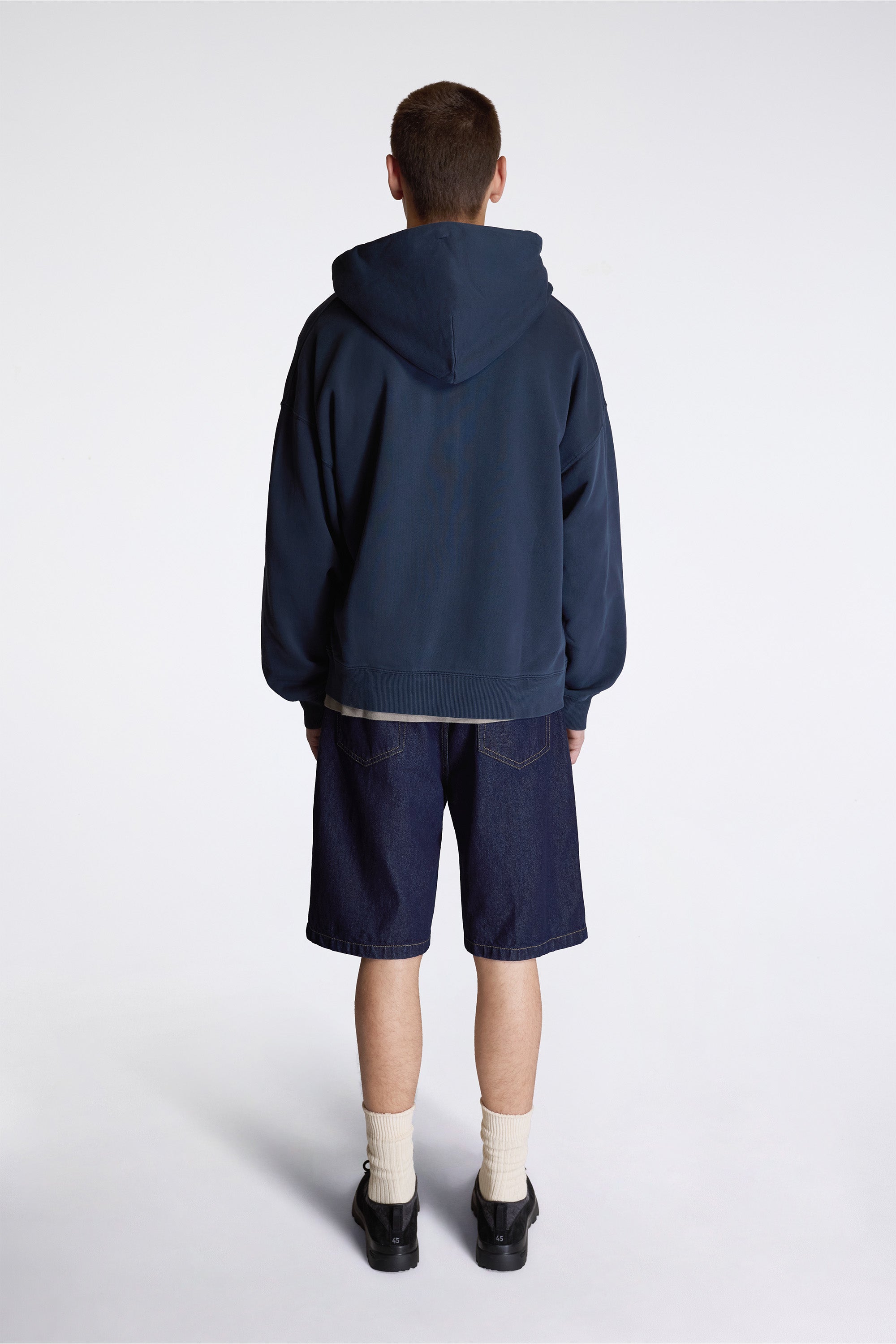 Hooded Benton Sweat Jacket Carbon