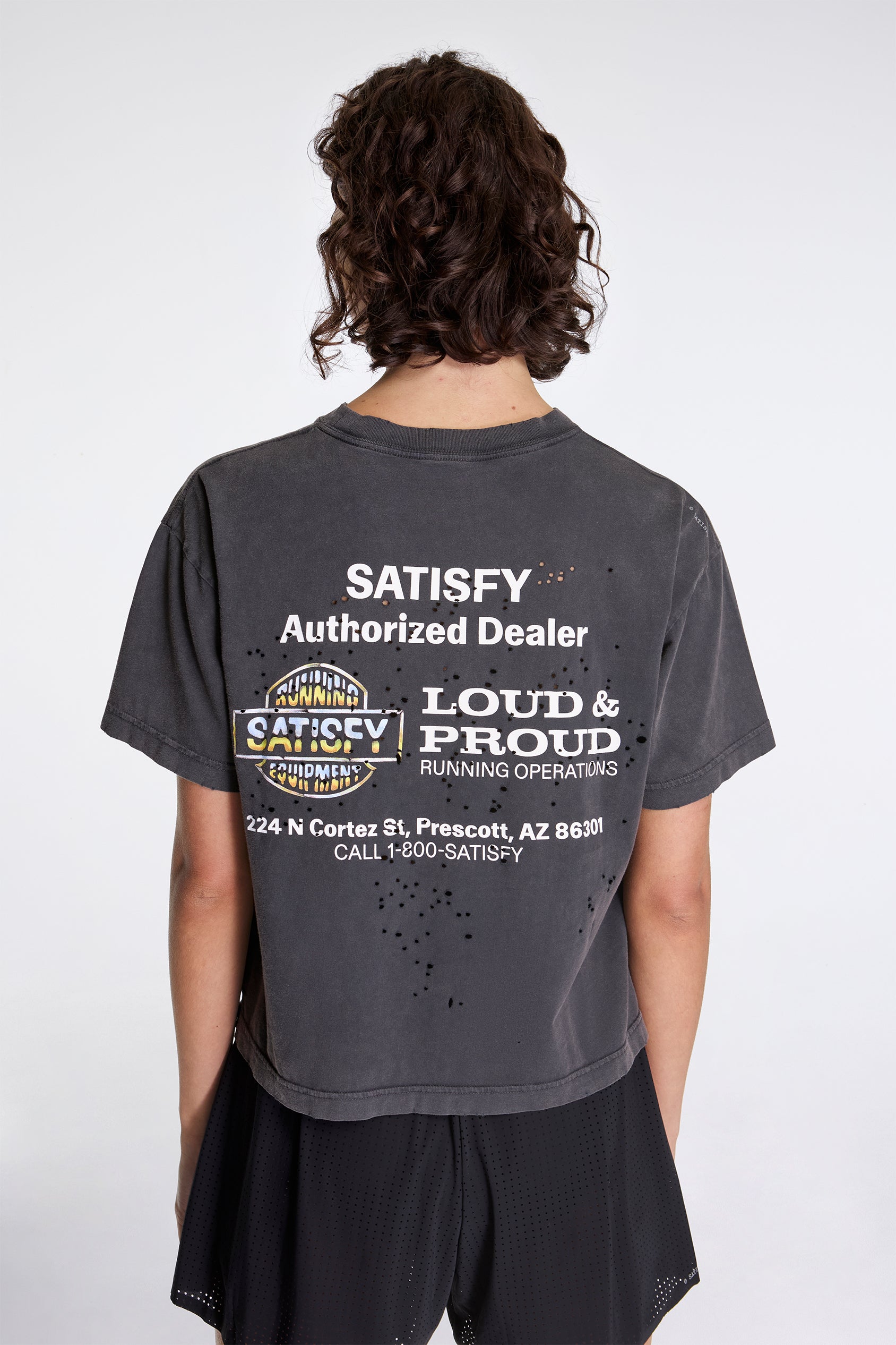 Women's Mothtech T-Shirt Aged Black