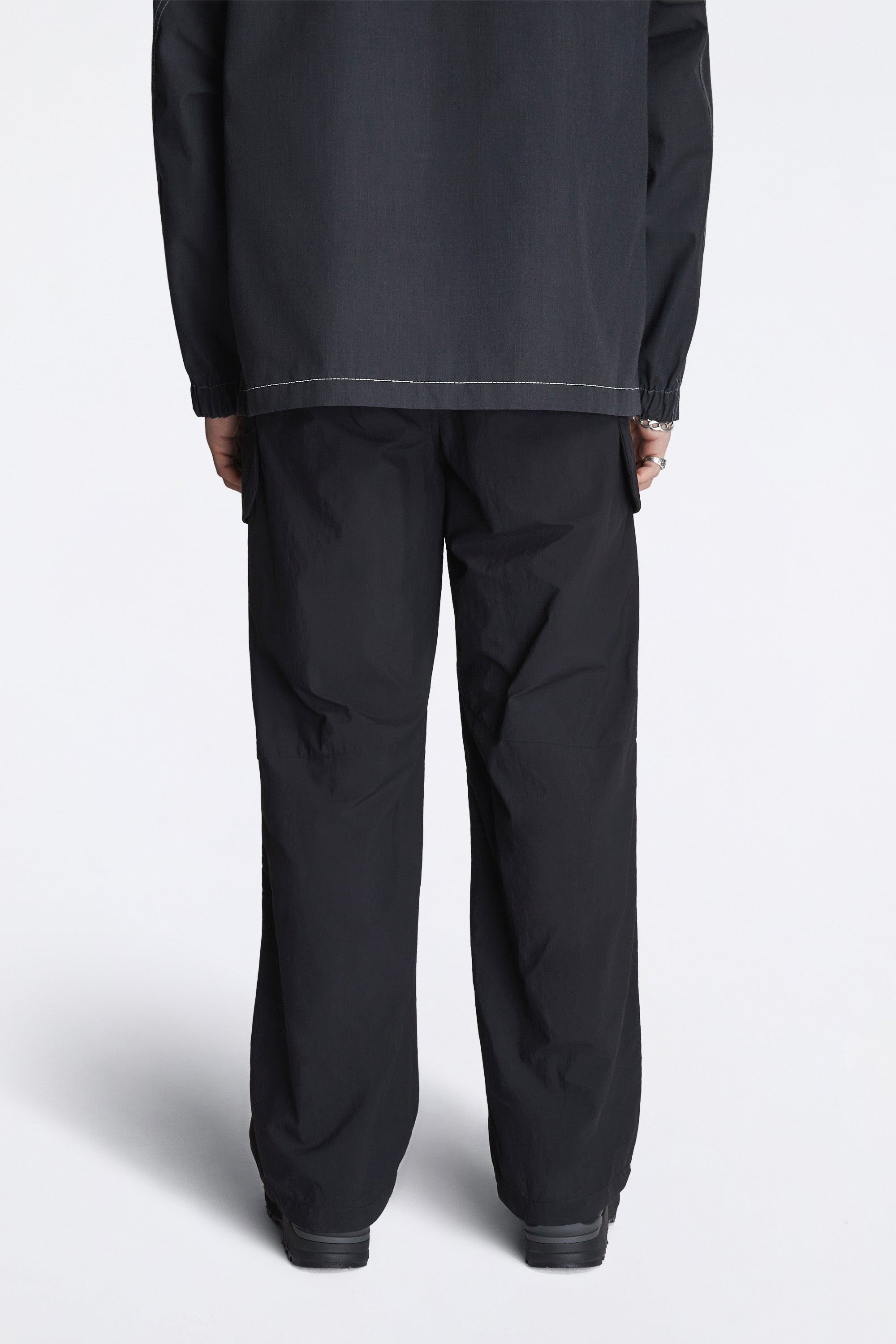 Twill Pants Black
