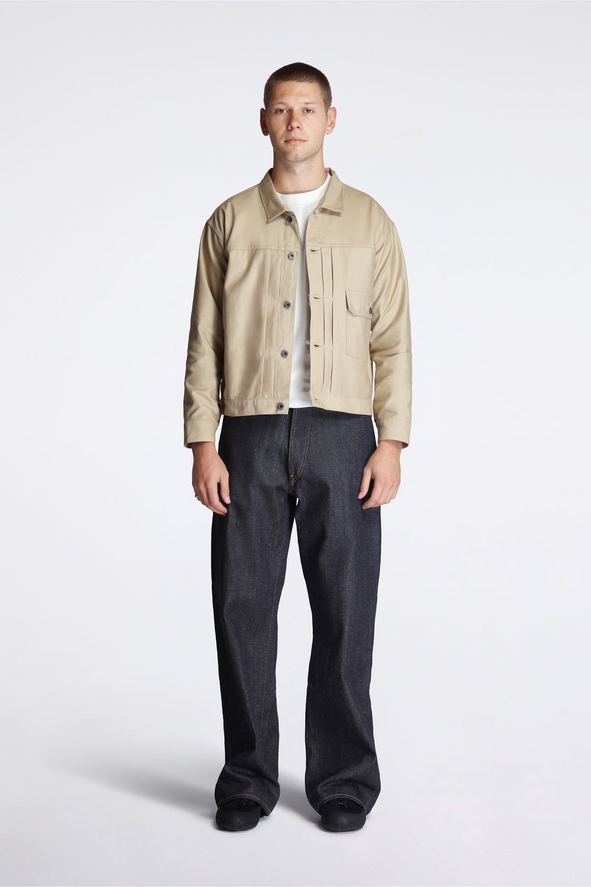 Lot.333 Buckle-Backed Jacket C.1930's Beige