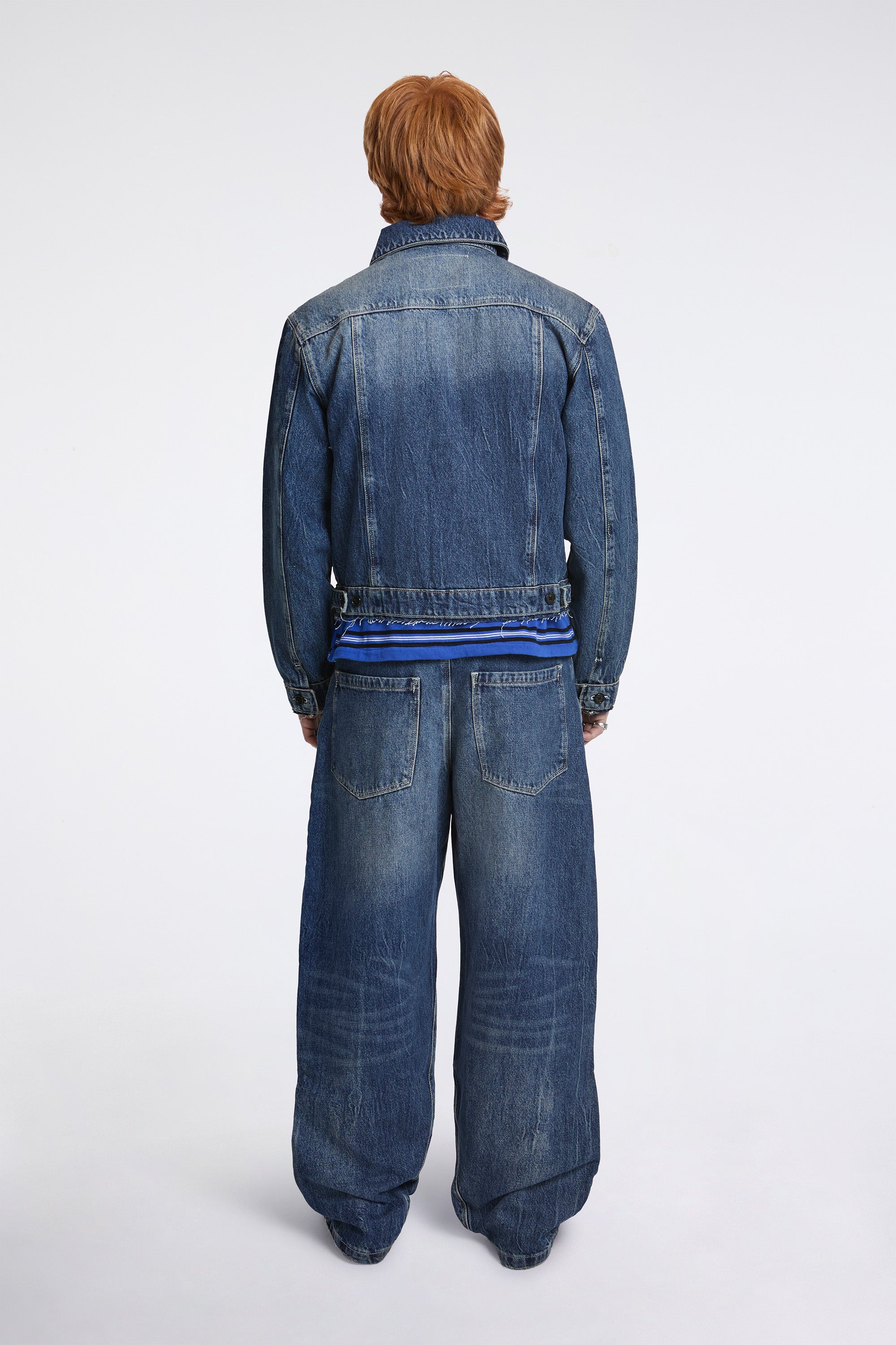 Trucker Denim Jacket Vintage Wash