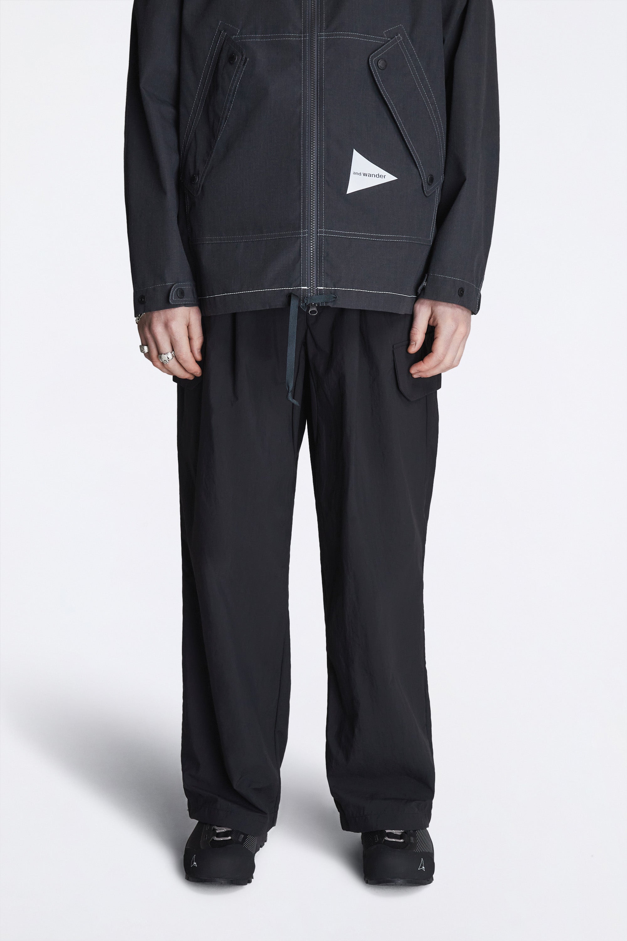 Twill Pants Black