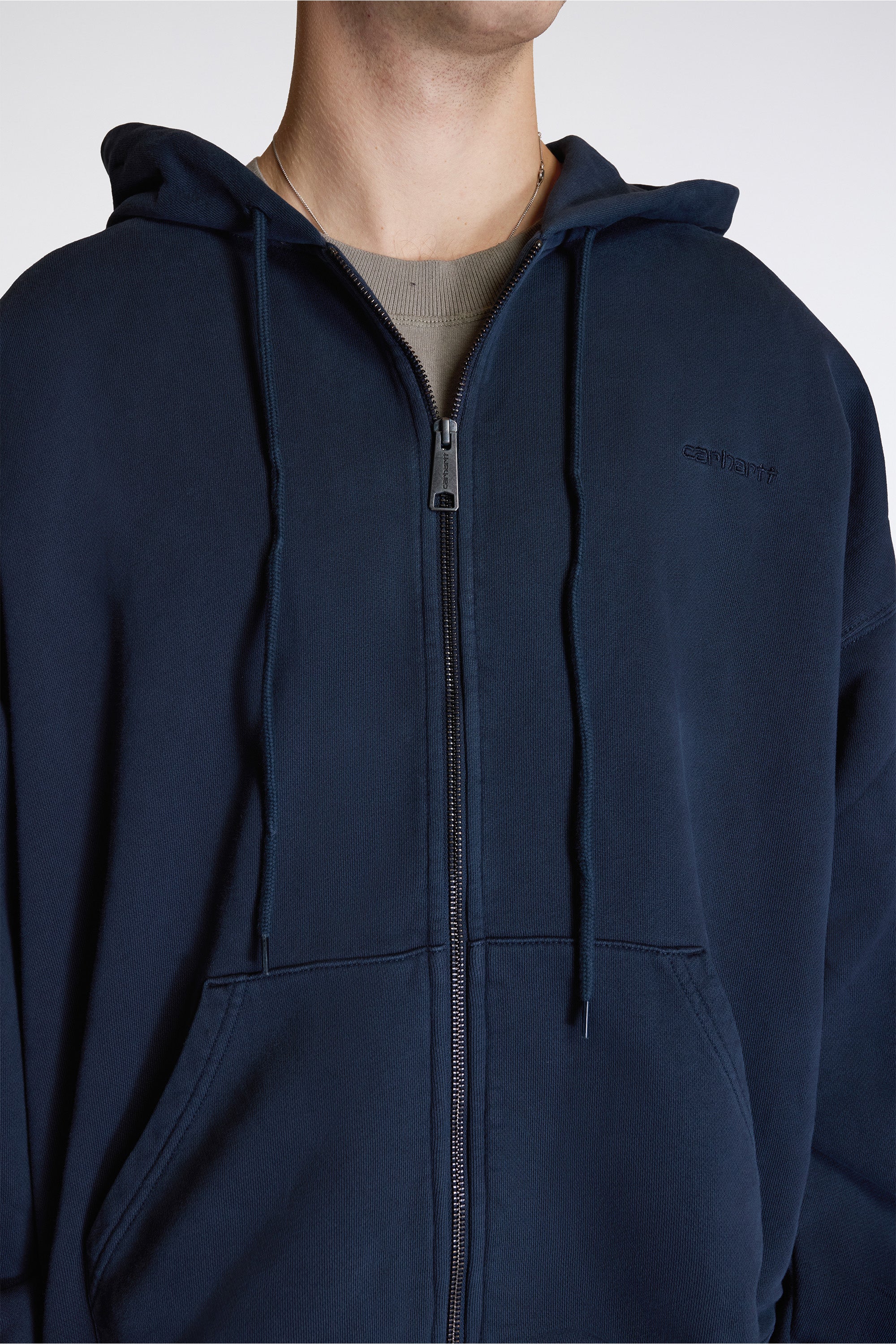 Hooded Benton Sweat Jacket Carbon