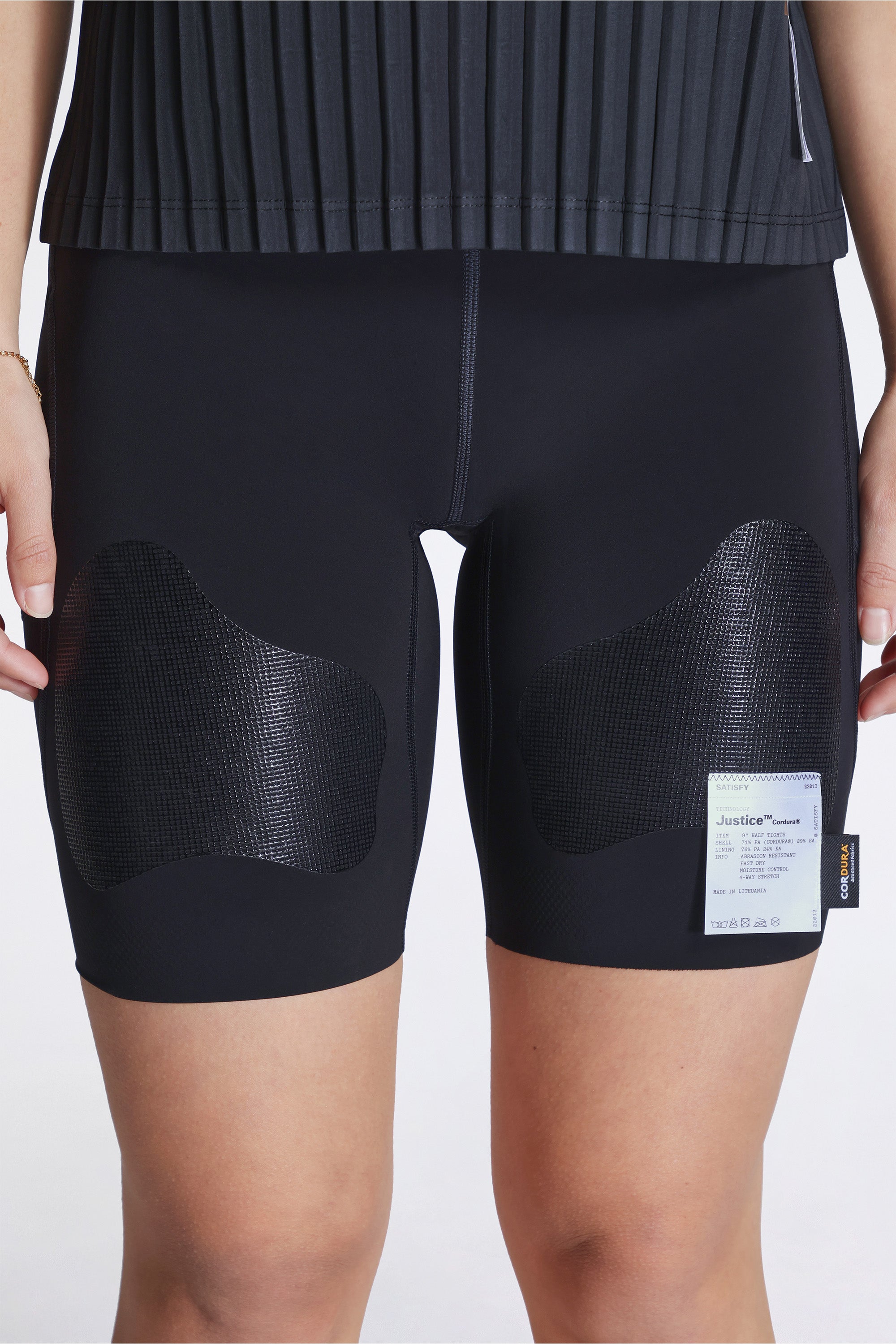 Justice Half Tights Black