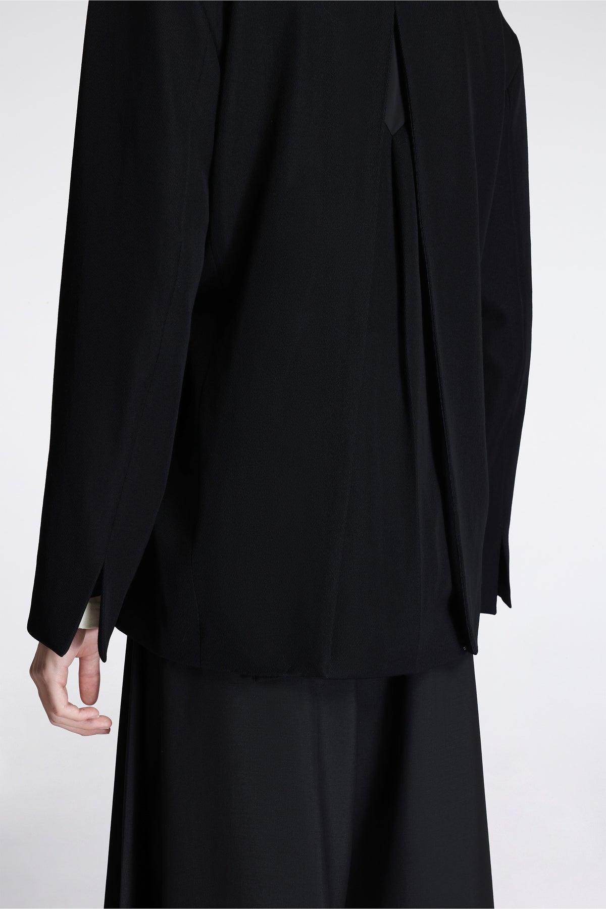 Votive Zip Blazer Jet Black