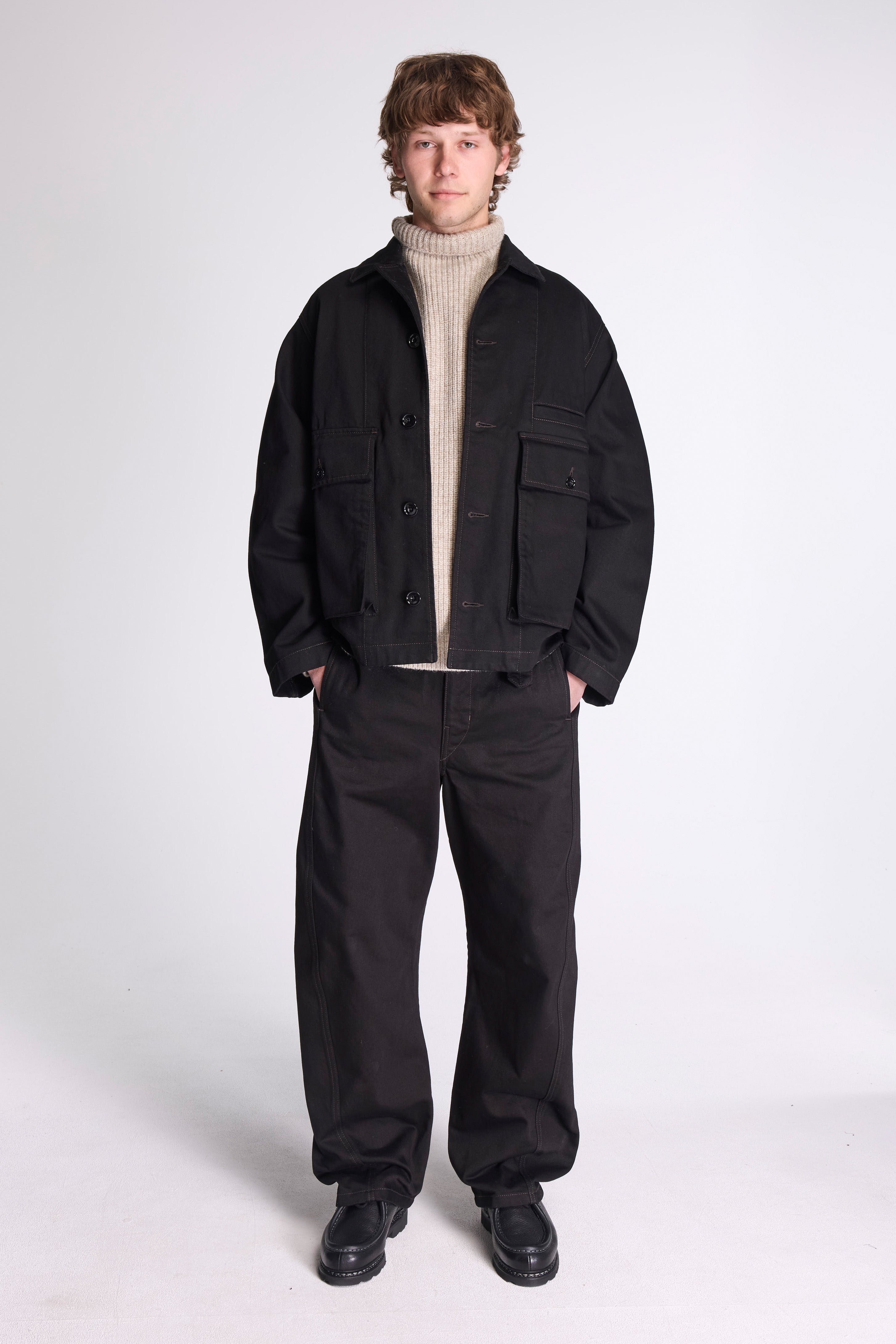 Boxy Jacket Black