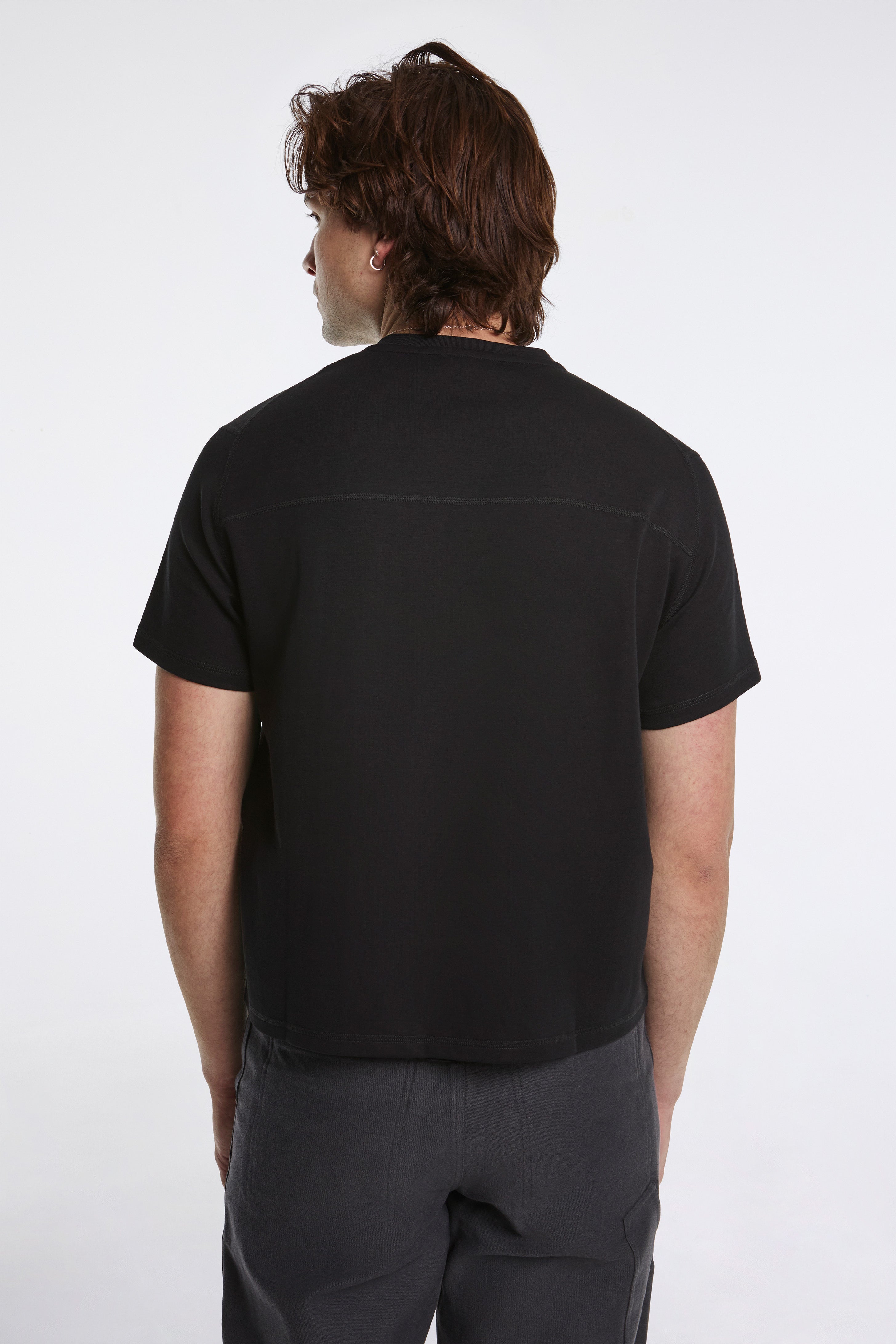 Contour Short Sleeve T-Shirt Black