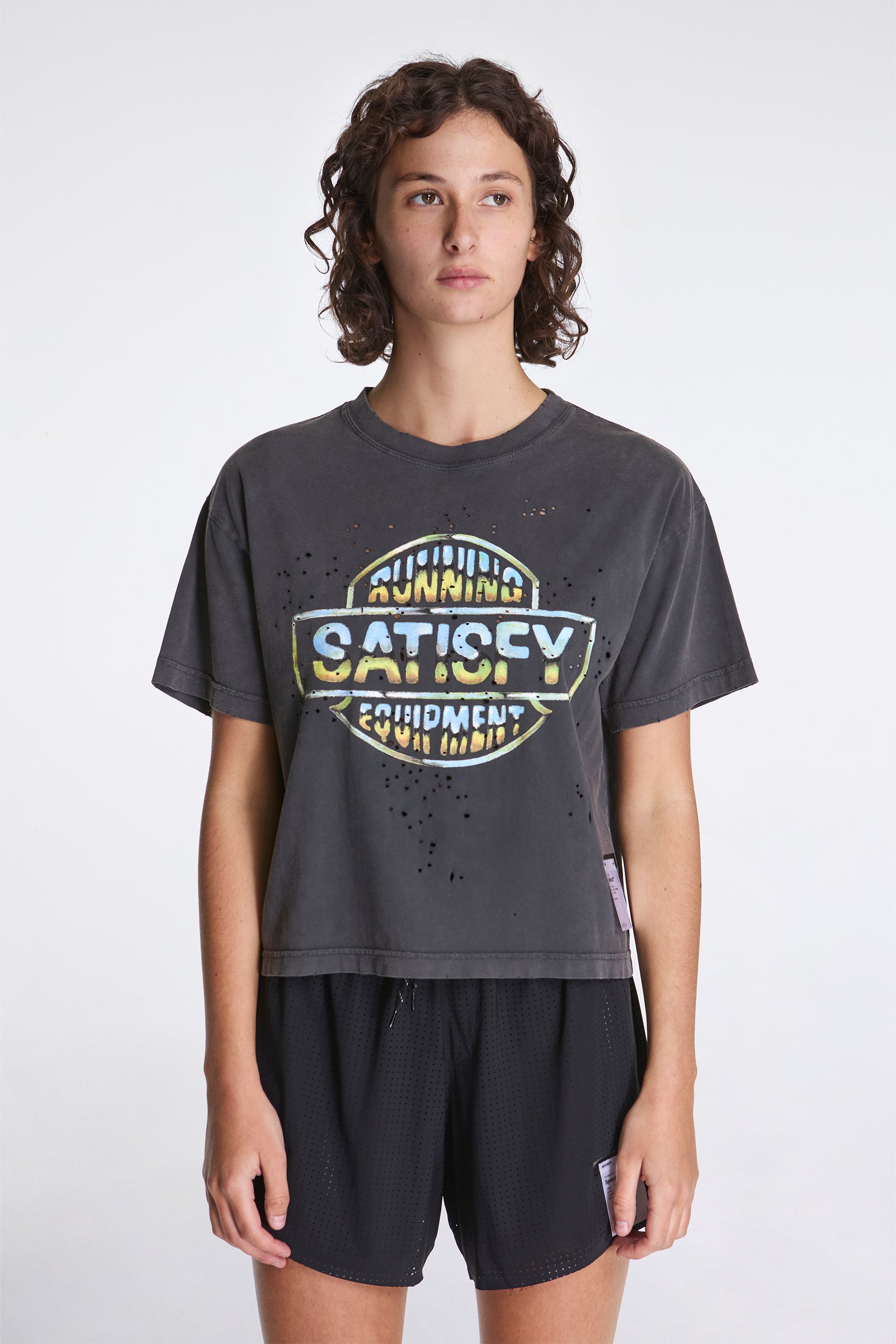 Women's Mothtech T-Shirt Aged Black