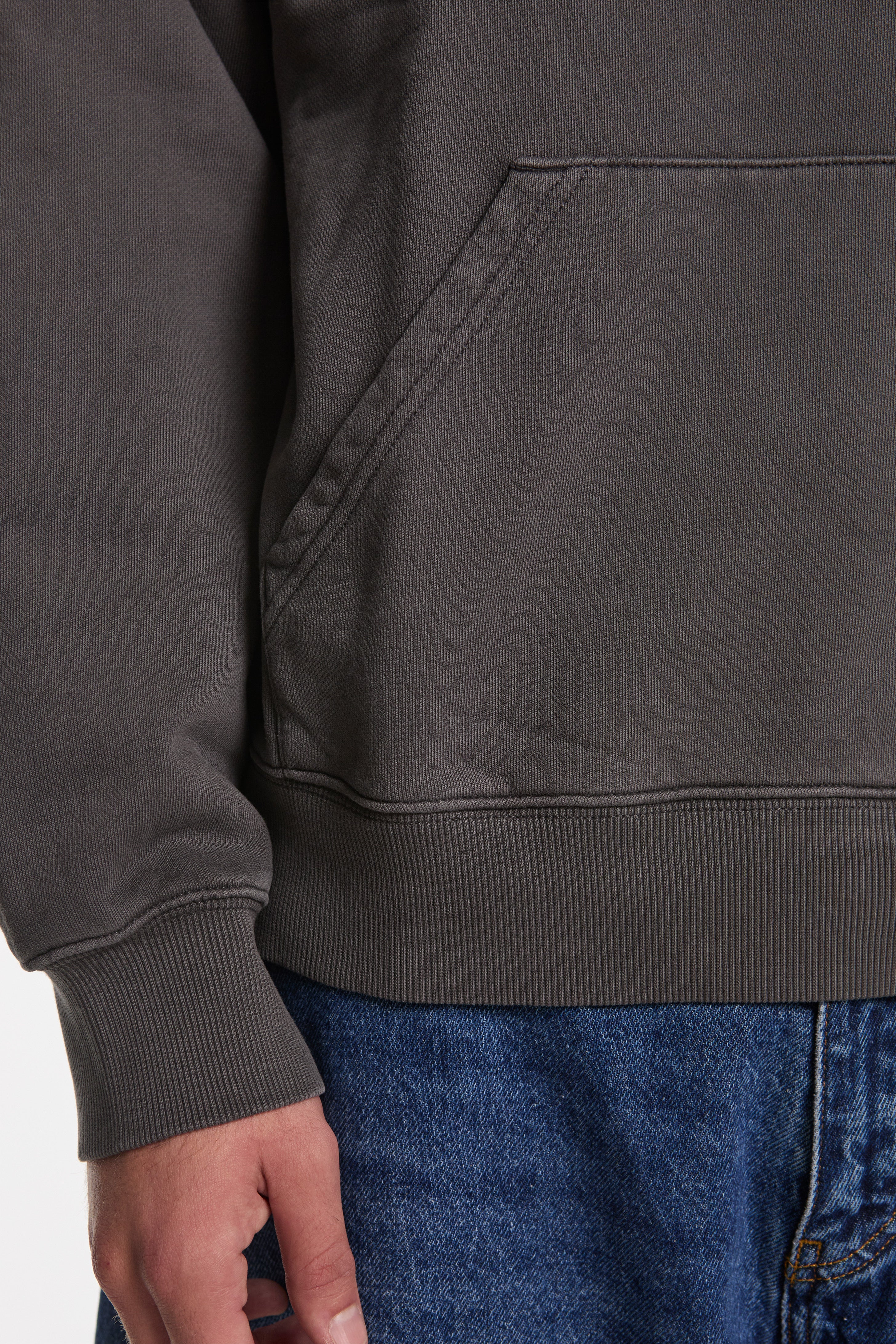 Hooded Benton Sweat Graphite