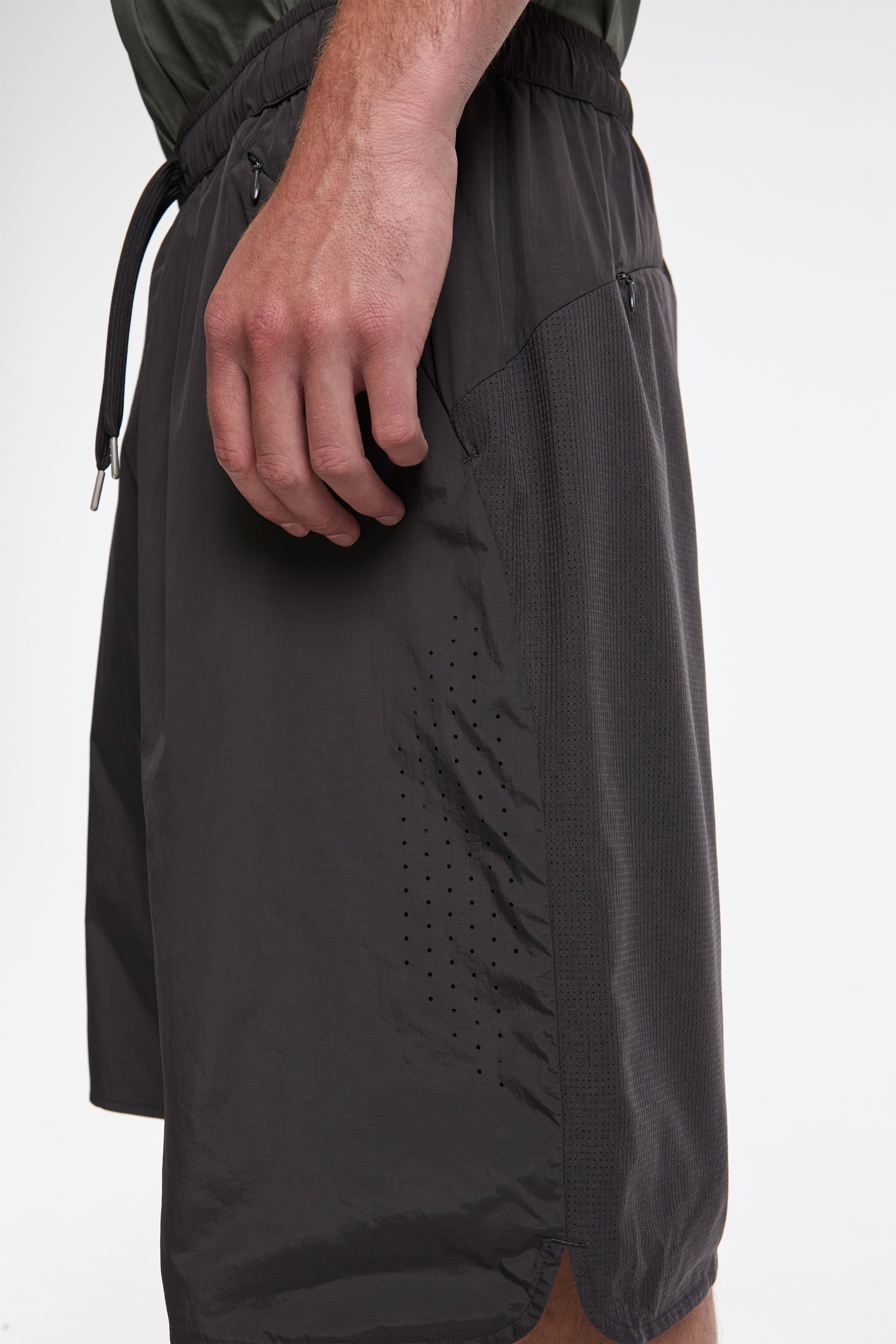 Orbit LT Technical Shorts Charcoal Black