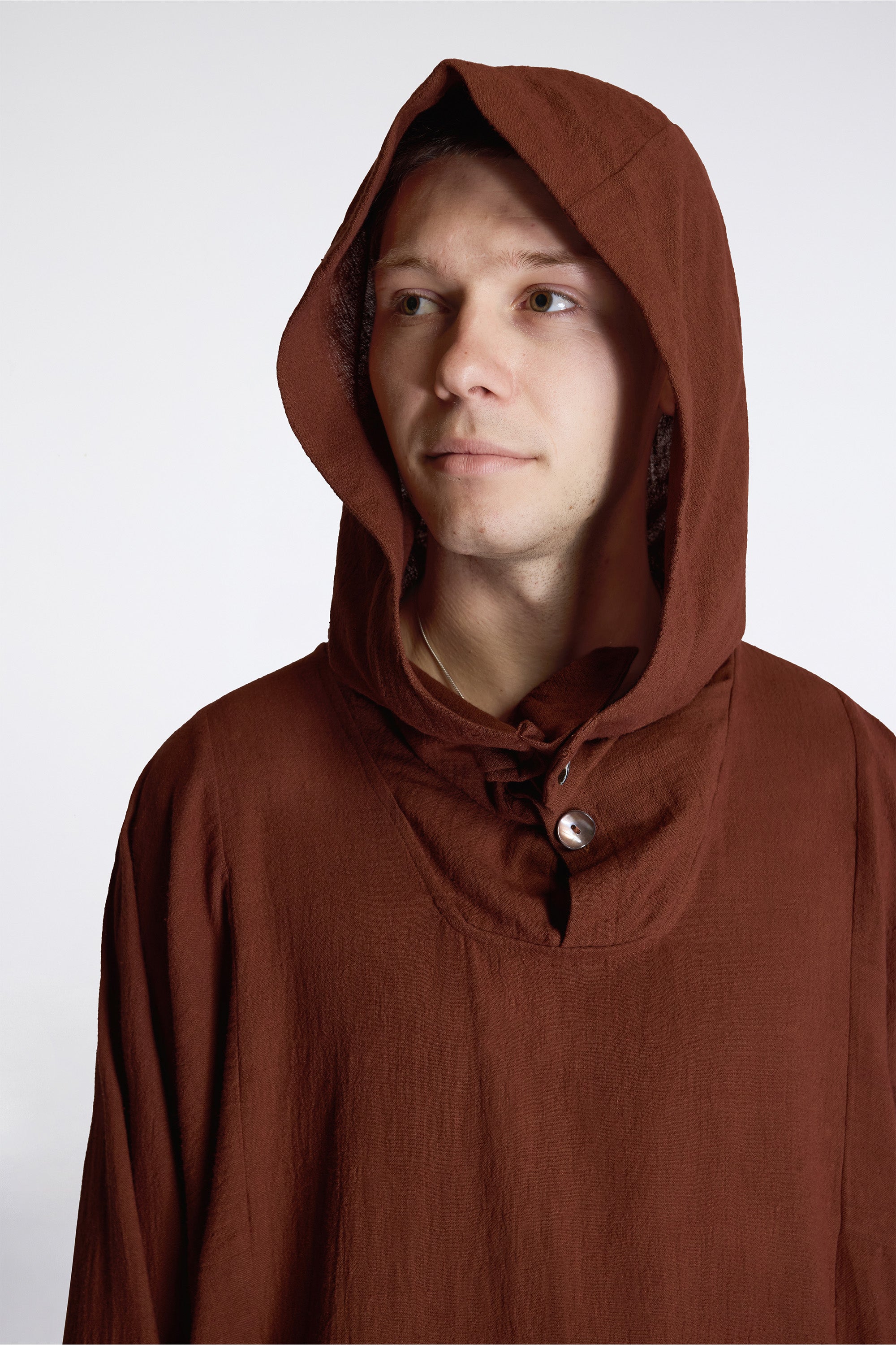 Fisherman Hoodie Brown