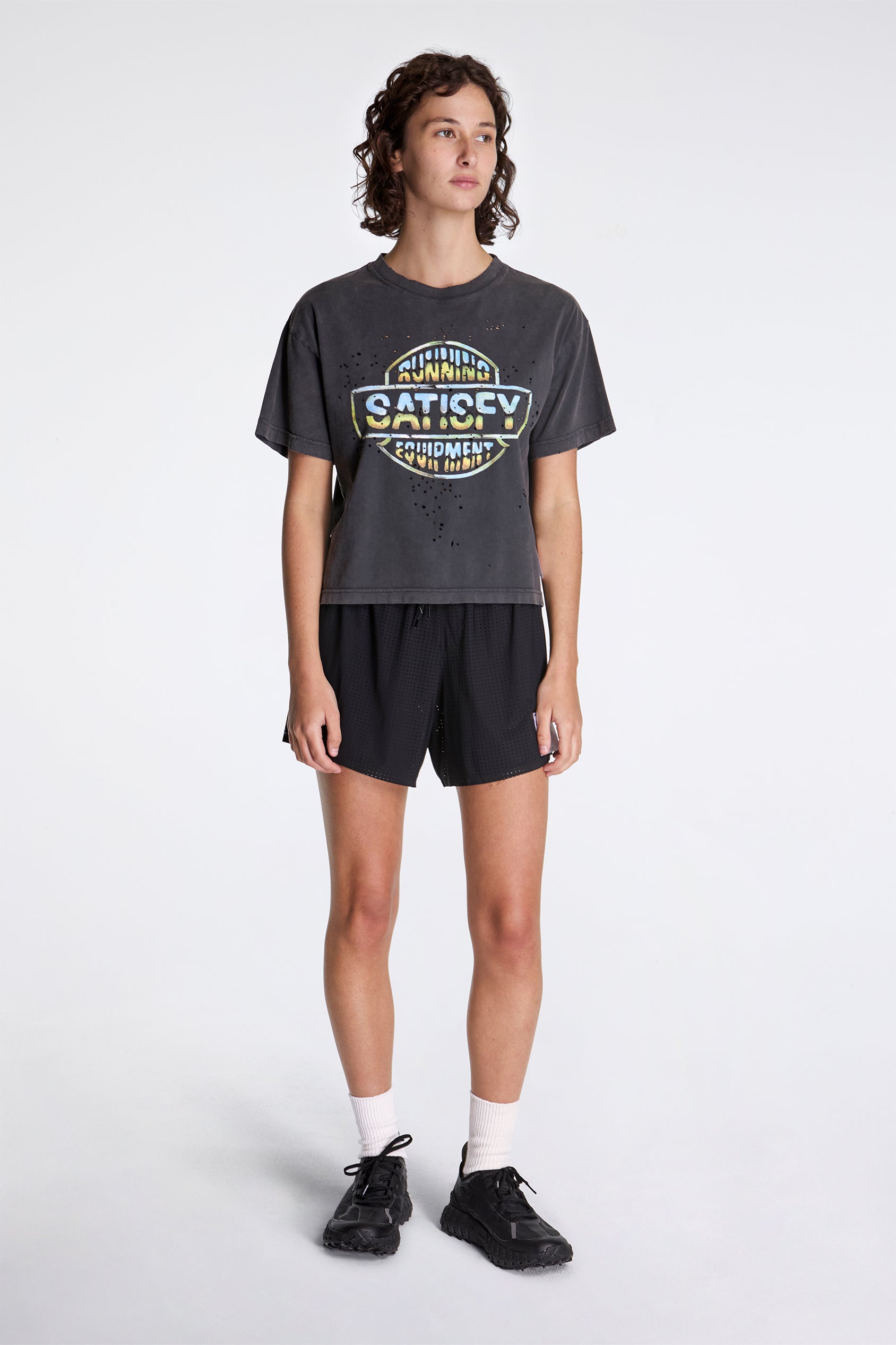 Women's Mothtech T-Shirt Aged Black