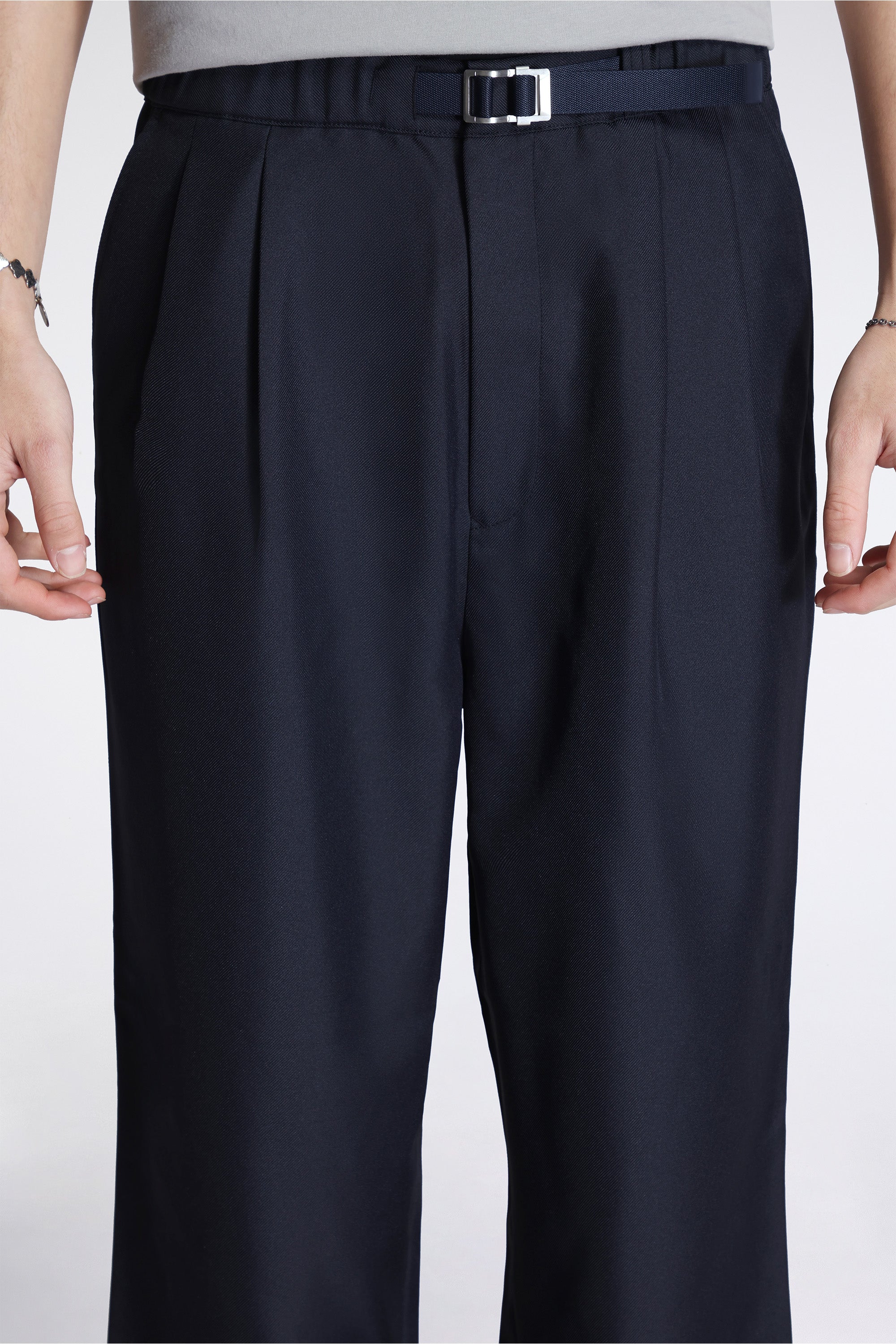 Polyester Twill Club Pants Dark Navy
